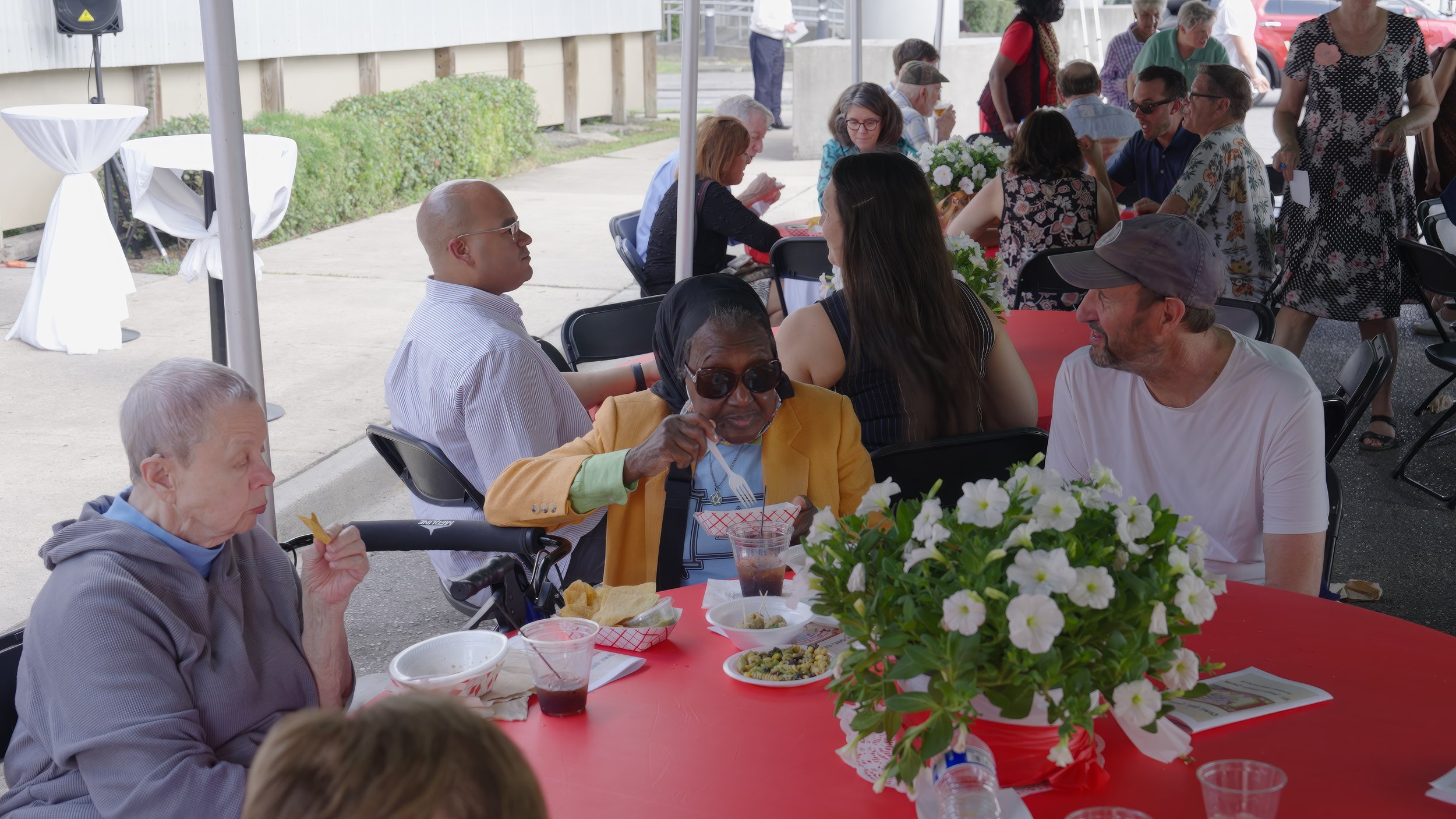 LJ and others in Trivia Tent .jpg