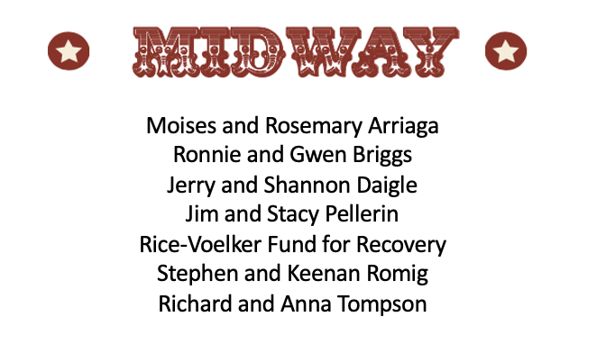 Thank you to our generous sponsors!