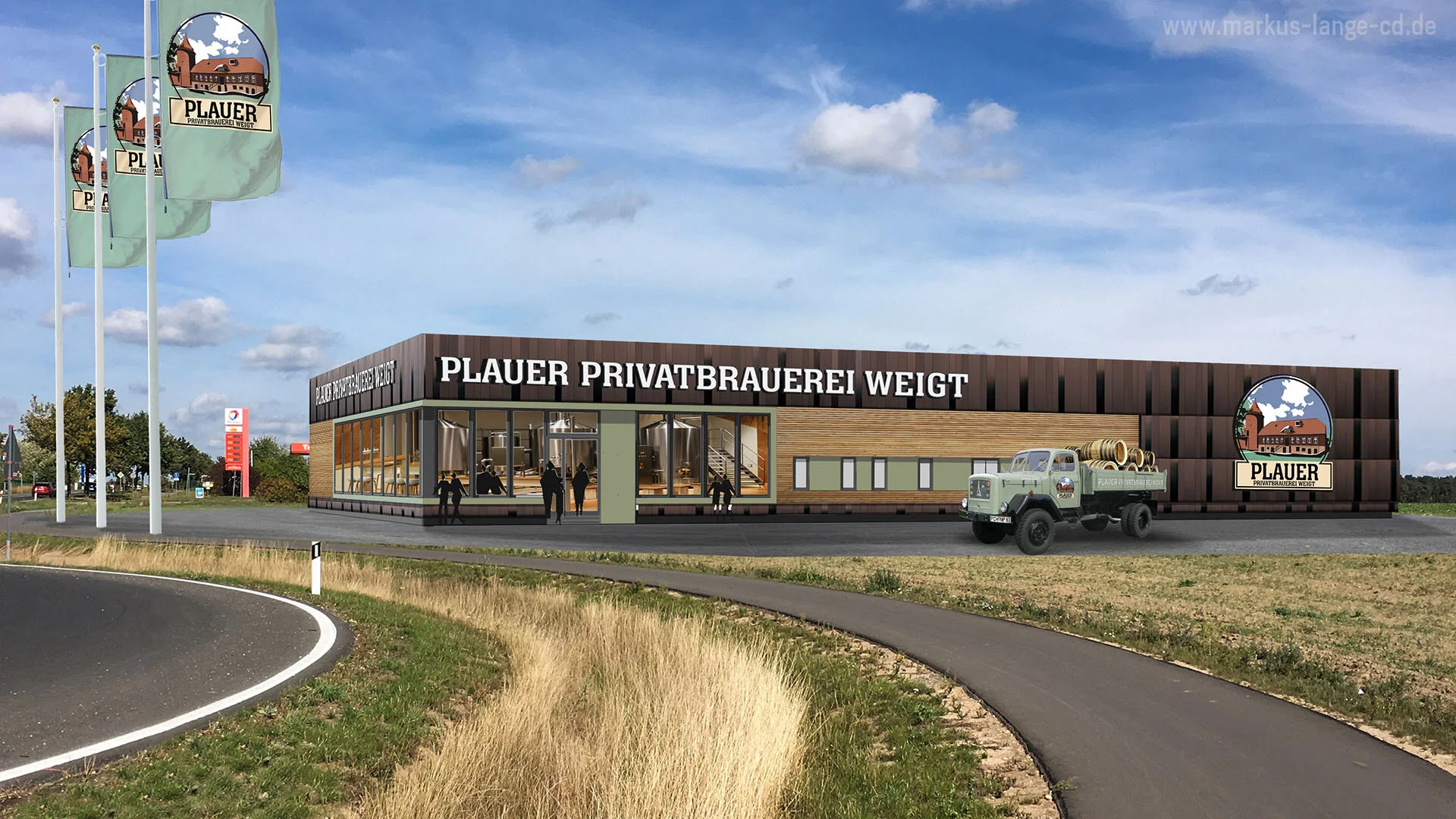 Markenkonzept und deren Visualisierung für eine geplante Bio-Brauerei in Meck-Pomm.