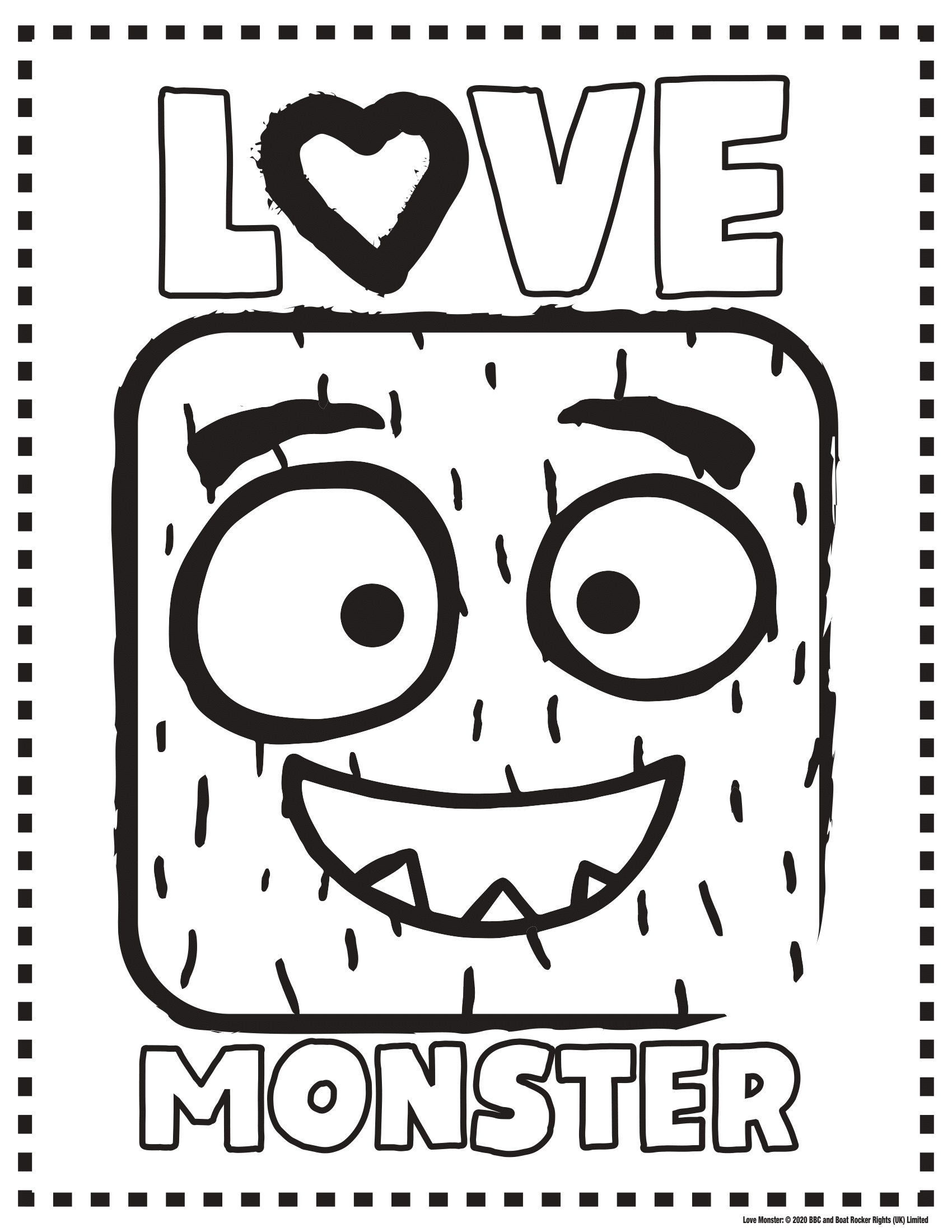 Activity Sheets — Everyone's Favourite Monster