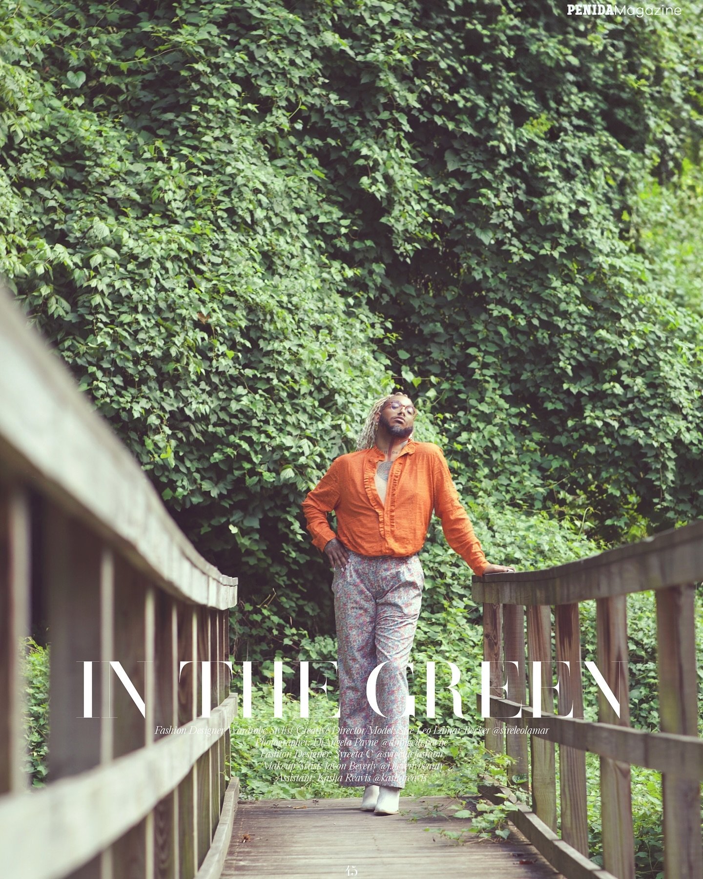 In The Green: A Sire Leo Lamar Editorial for @penidamagazine 

📸: @diangela.payne 
💄: @von.beverlybeauty
👖: Look 1 &amp; 2: @sireleolamar x @syreetacfashion 
Assistant: @kashareavis 

.

.

.

#fashion #style #ootd #style #design #photography #edi
