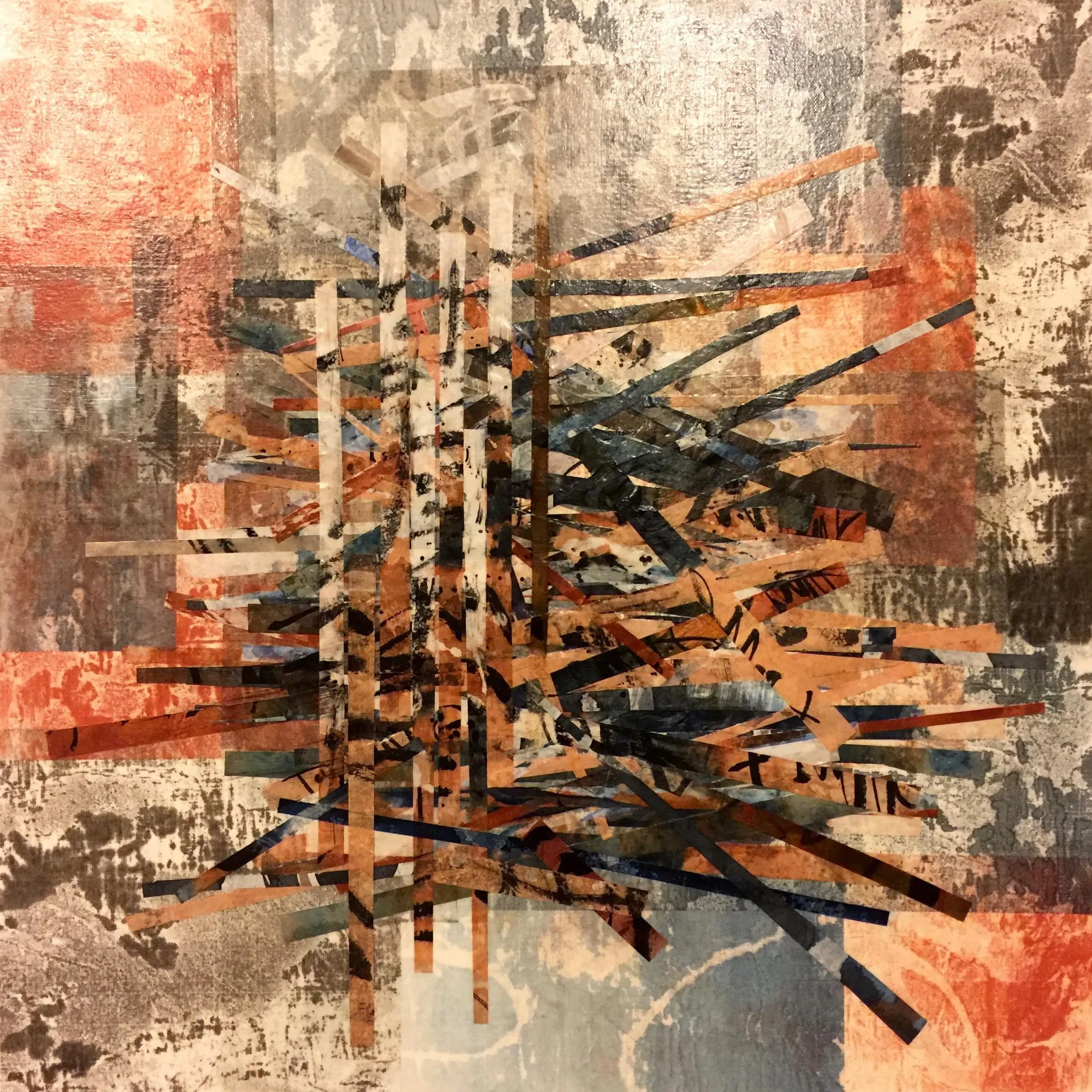 Mountain Rivers and Trees_Chinese Ink and mixed media .JPG