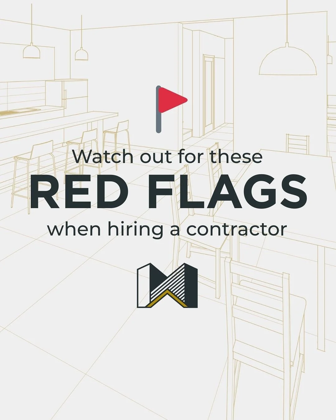 You know what&rsquo;s spooky? 👻 Contractors who don&rsquo;t respect your home, your time or your budget. Don&rsquo;t let it happen to you! Watch out for these red flags.