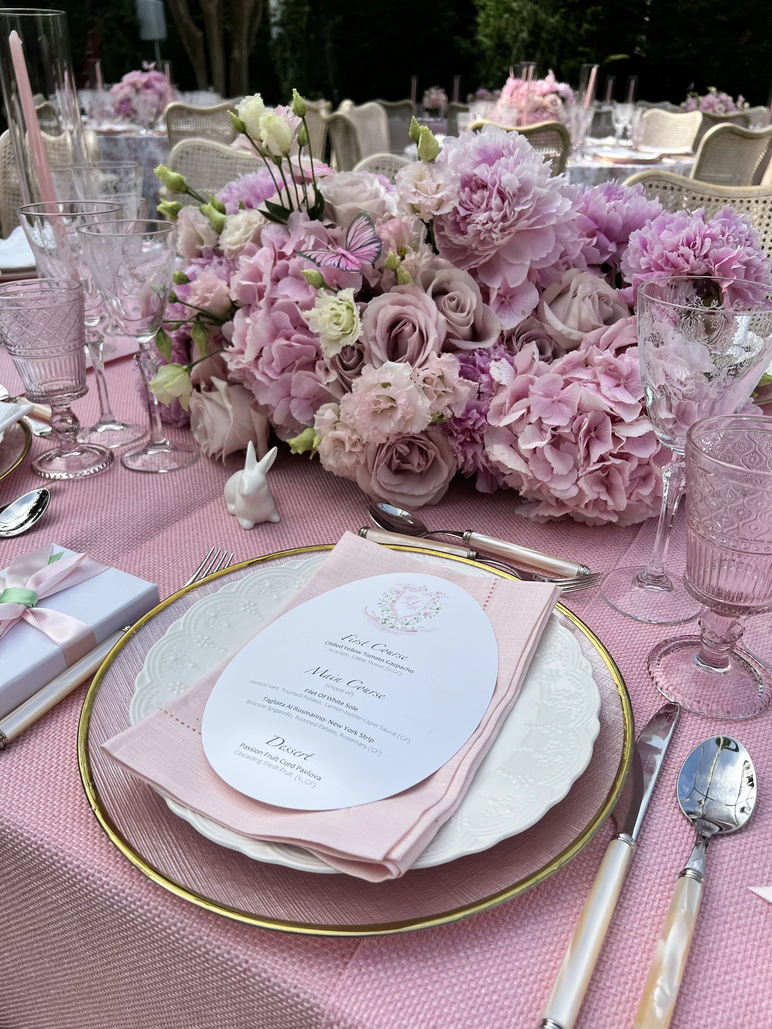 ROSE CHRISTENING | Hamptons Home Reception