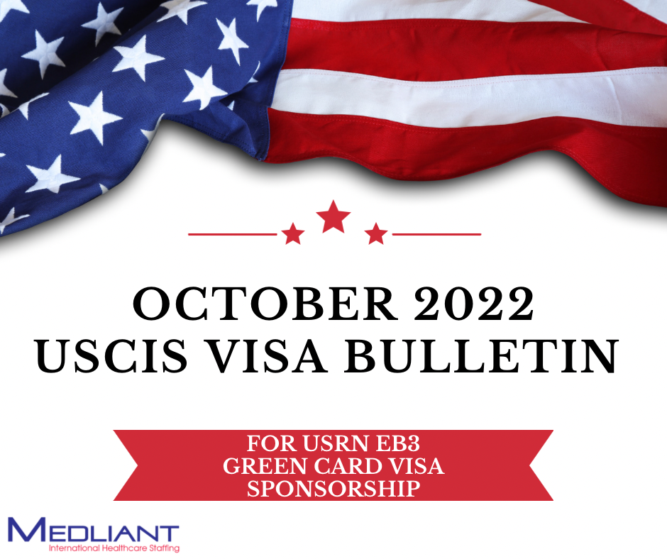 October 2022 USCIS Visa Bulletin Update