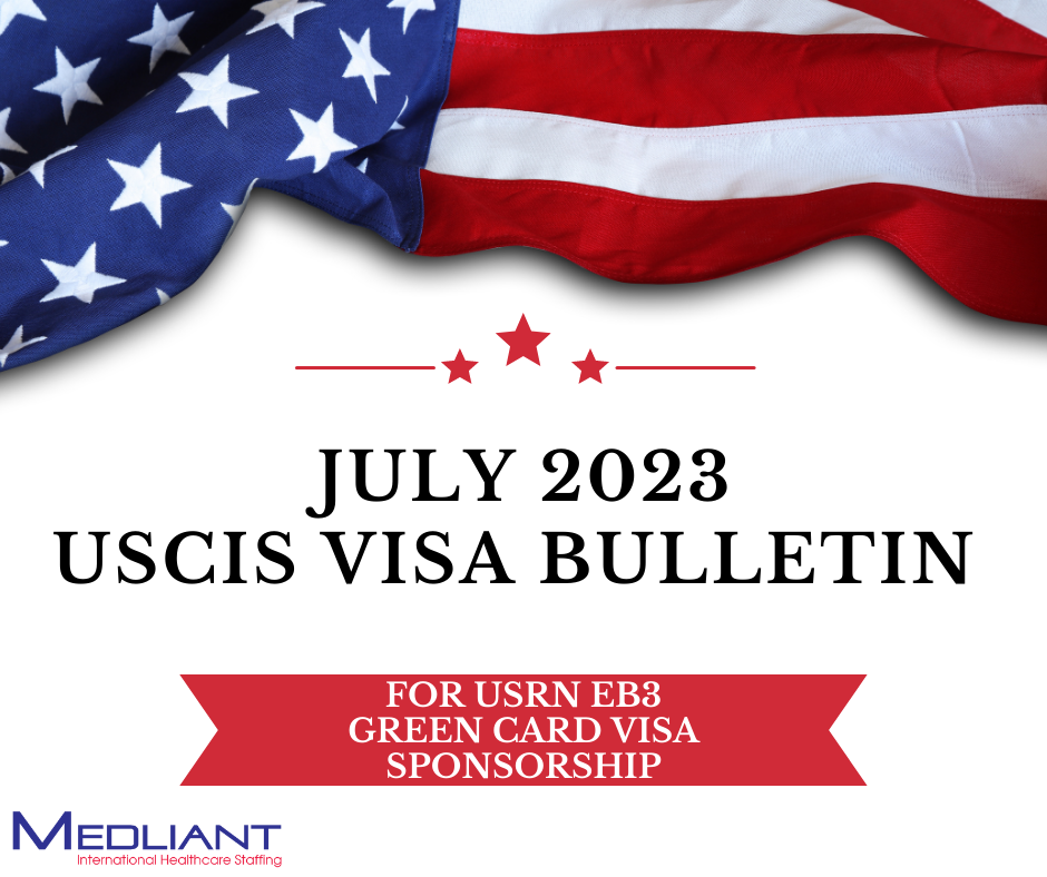 July 2023 USCIS Visa Bulletin Update