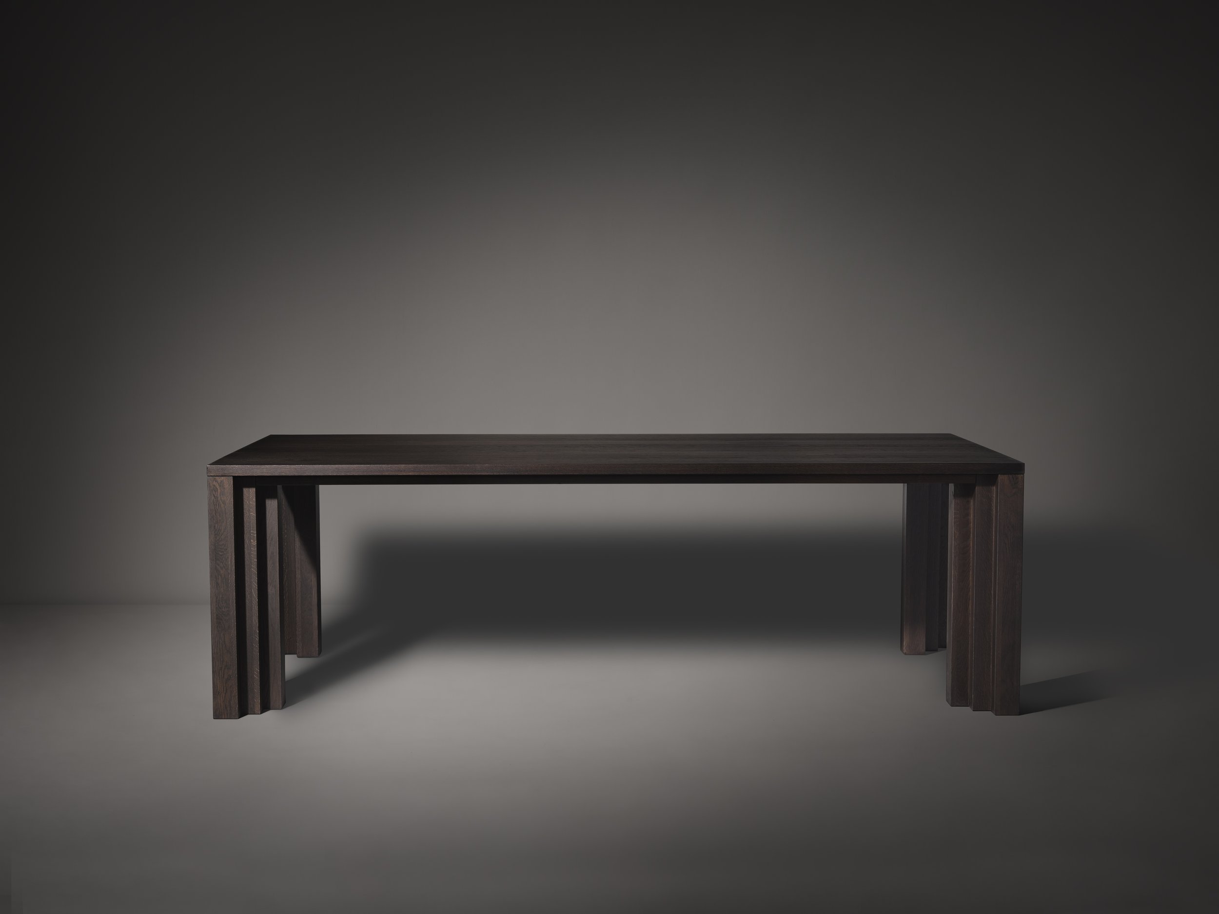 Cadence Table - Dark Brown - Front View.jpg