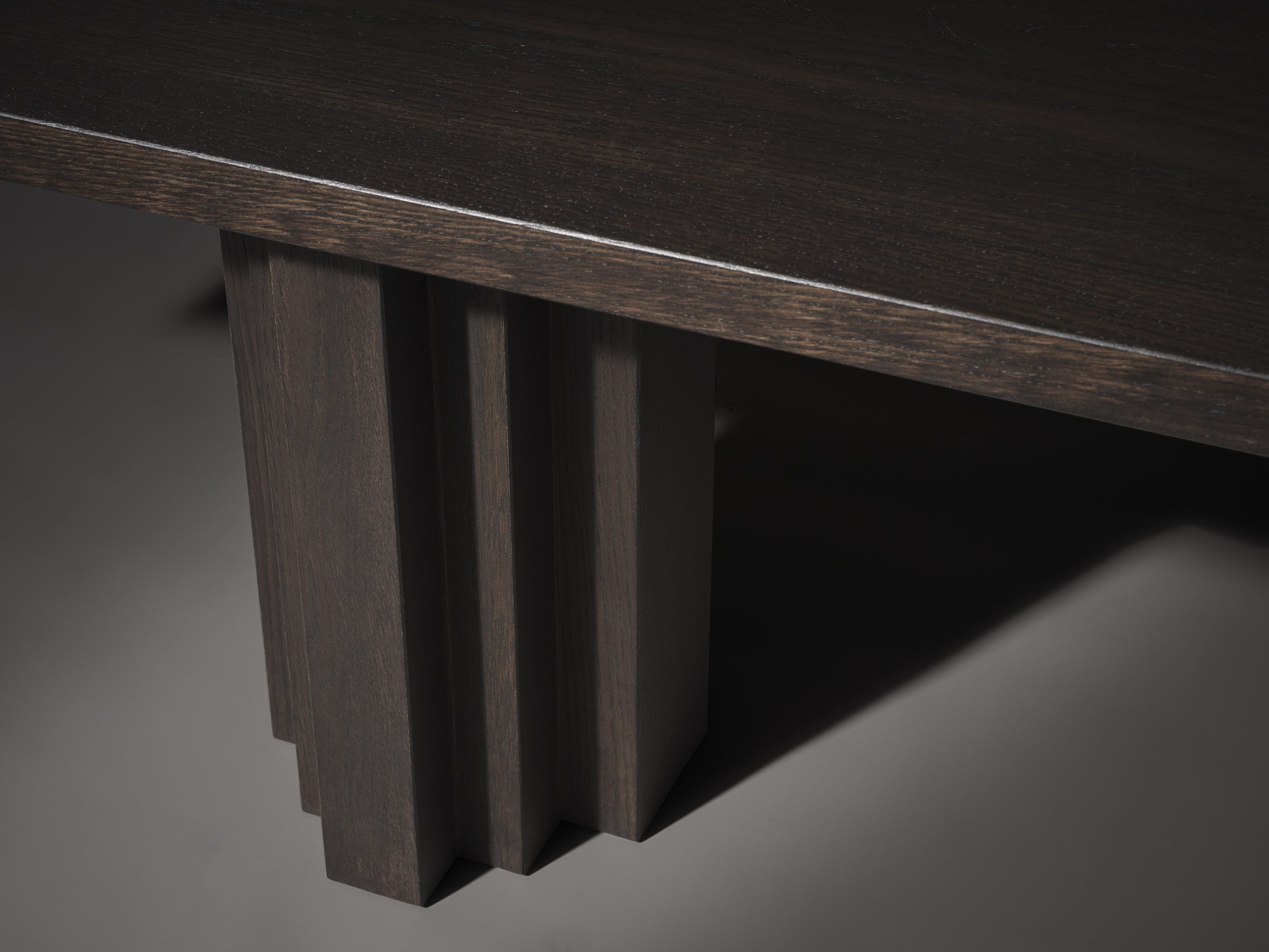 Brut Slim Bench - Dark Brown - Detail 2 of 2.jpg