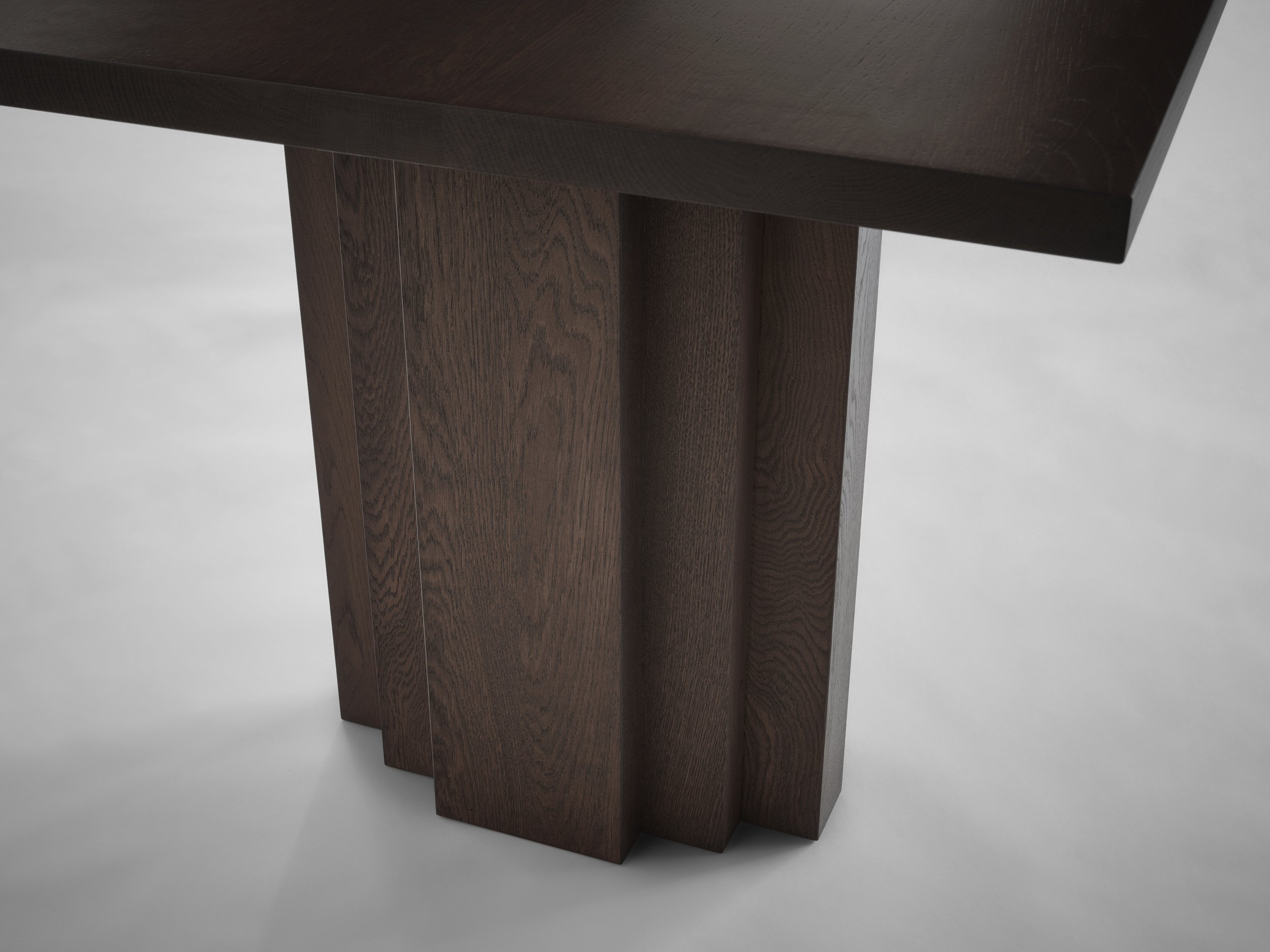 Brut Slim Table - Dark Brown Oak - detail - design by Aad Bos.jpg