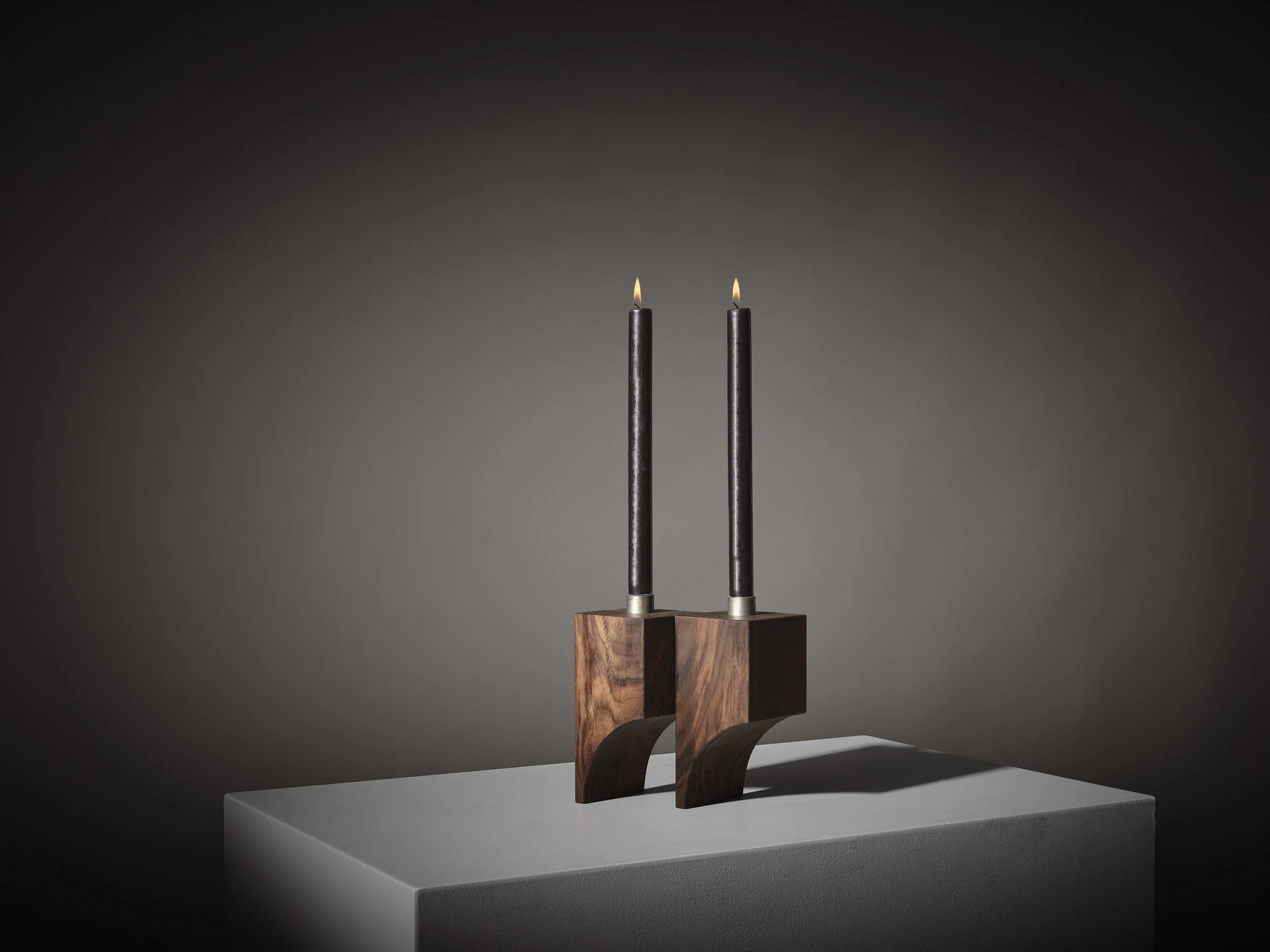 Acer Candle Holder R2 - walnut - front view.jpg