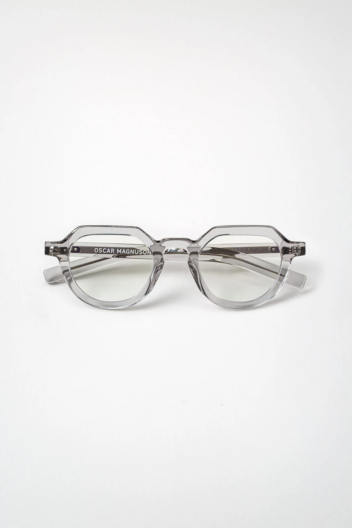 grey round glasses frames
