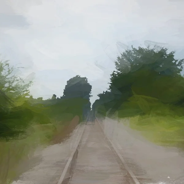 "GOING HOME/BACK TO PORTLAND" ORIGINAL COVER ART