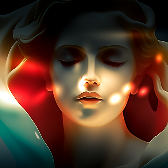 "US, UPON SLEEP" ORIGINAL COVER ART