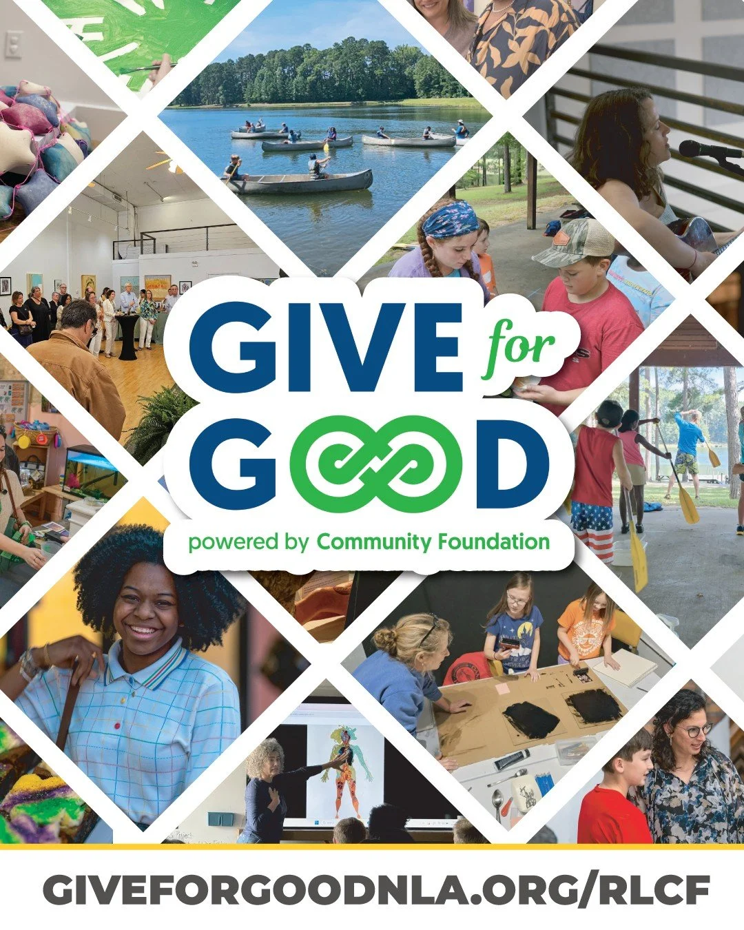 Give for Good is back! From April 21st through May 5th, support the Ross Lynn Charitable Foundation with a tax-deductible, percentage-matched donation through this year's Give for Good campaign!

Every gift, no matter the size, makes a difference in 