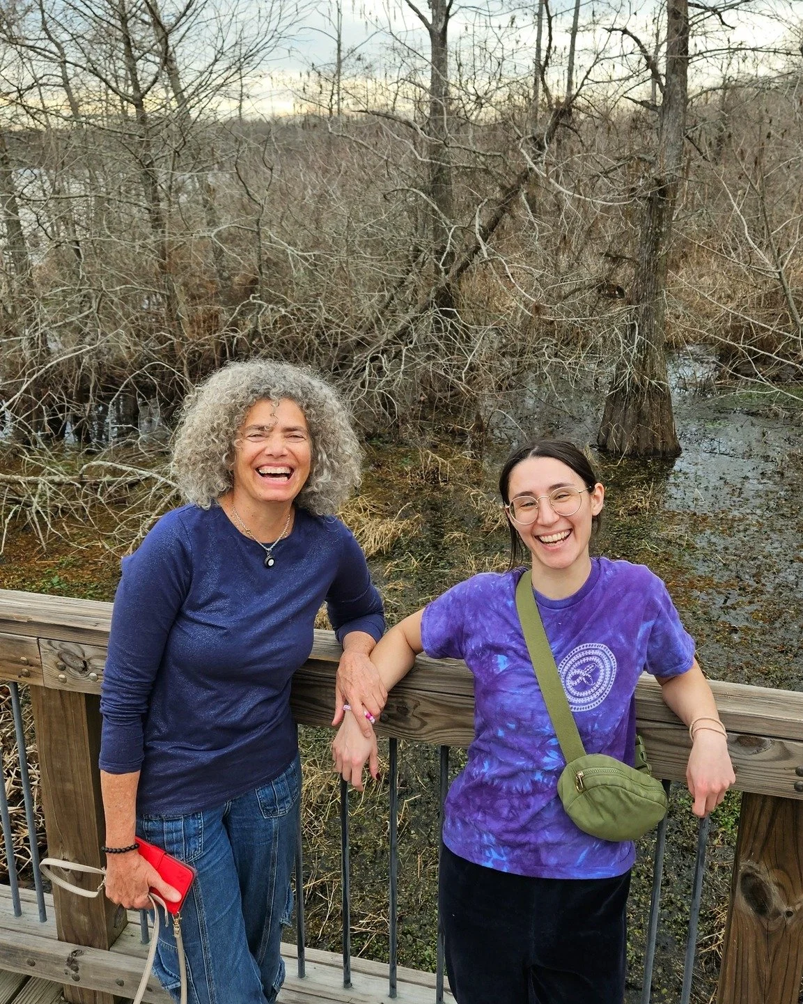 Our two resident artists for 2026 are in the Gilbert Center! RLCF is excited to host Carole Jolly and Zoe McCarthy as they install their exhibit "Operation" in the Gilbert Center gallery and engage with local community members. In Ruston un