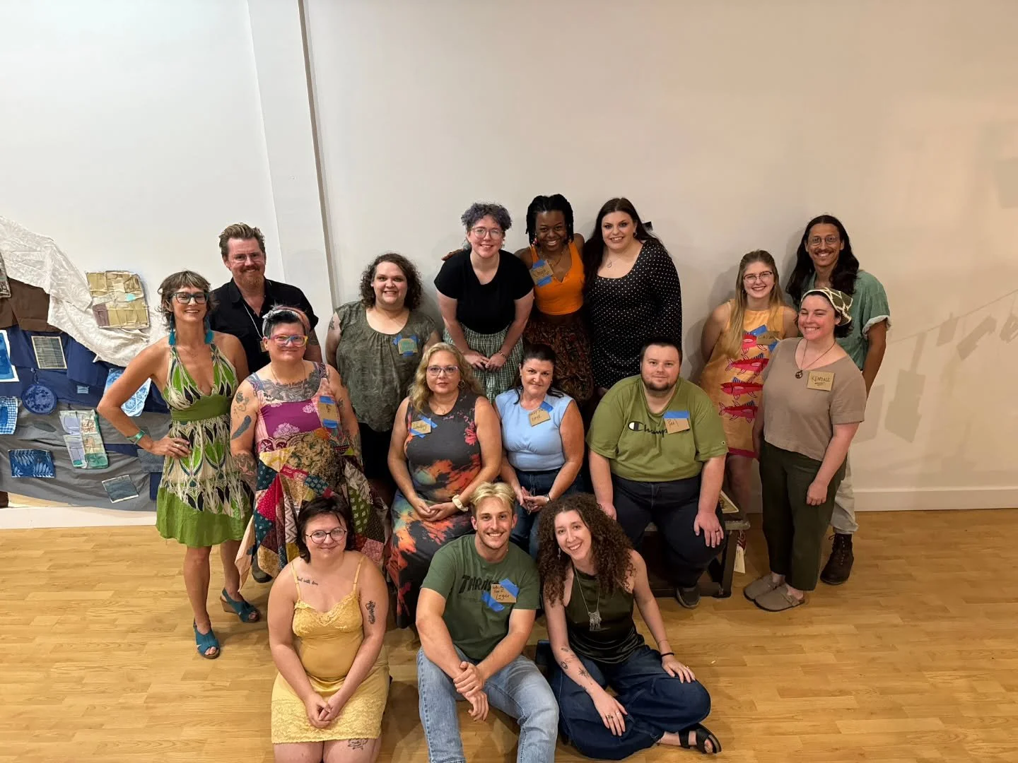 There is just one week left of this year's North Louisiana Arts Interchange Exhibit in the Gilbert Center Gallery! We have had an amazing time with this year's cohort. Many thanks to the community and our sponsors for supporting this work that foster