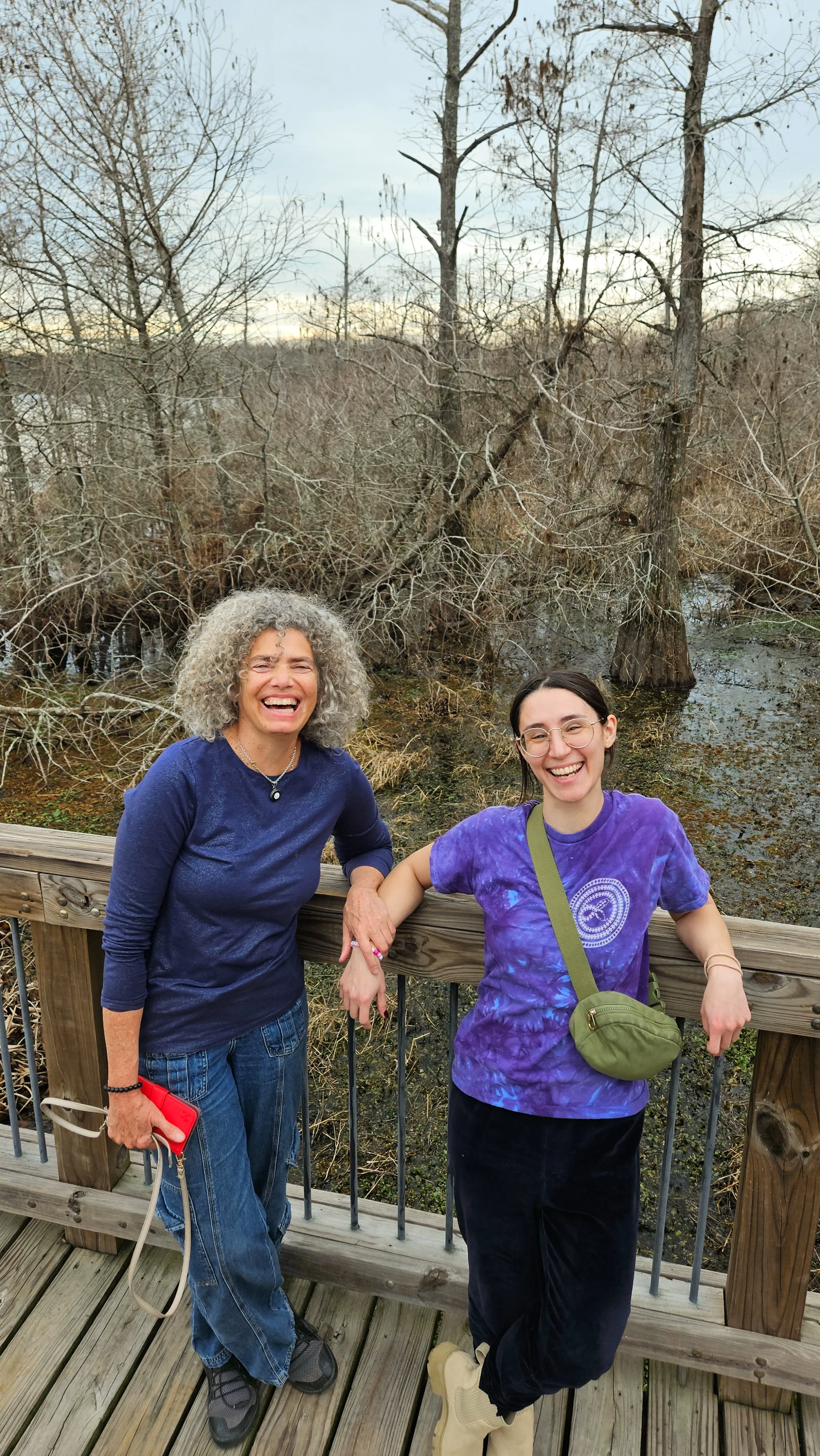 Image from the 2026 Residency with Carole Jolly and Zoe McCarthy