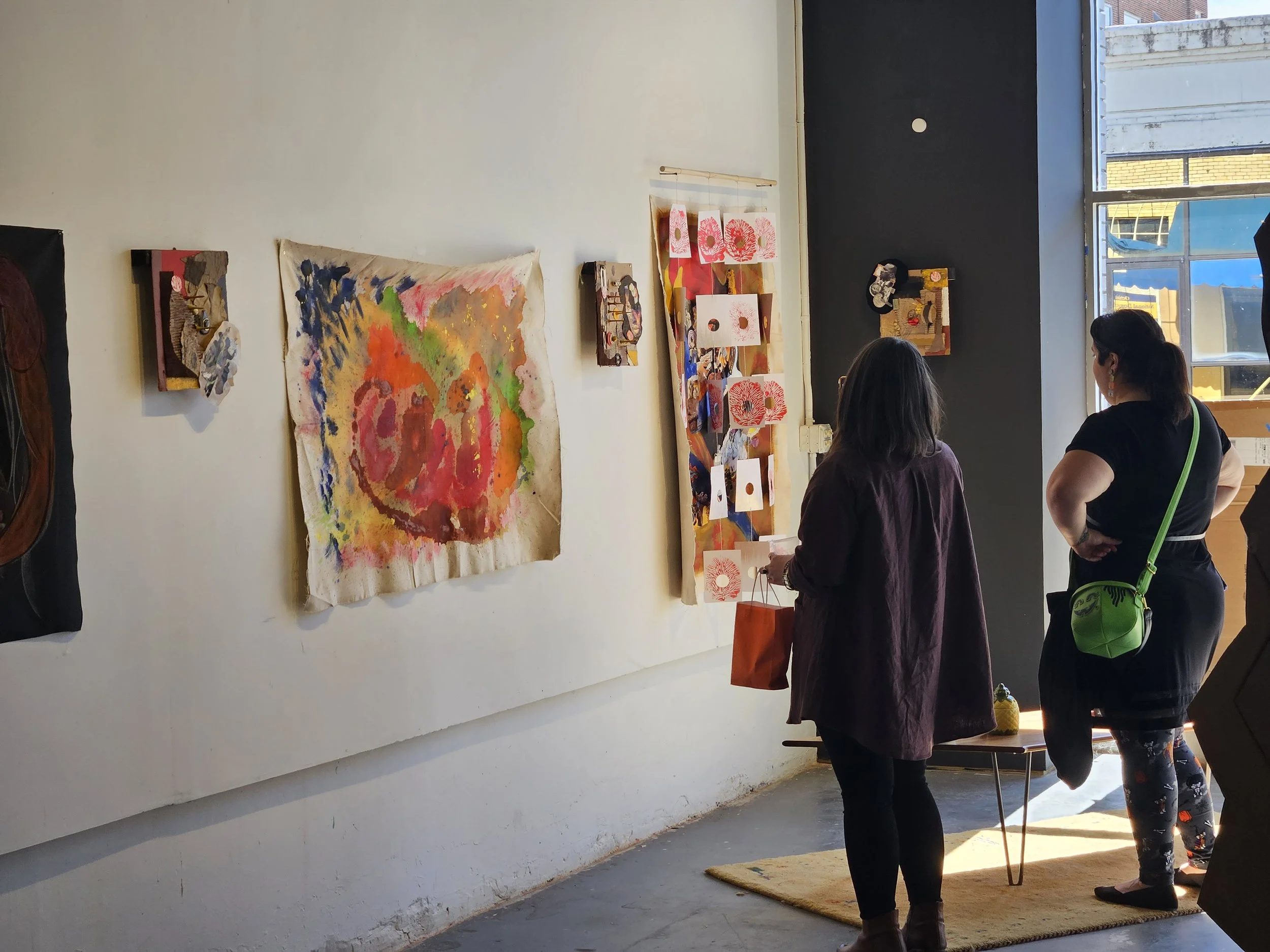 Image from the 2023 Residency with April Fitzpatrick and Robyn Gibson
