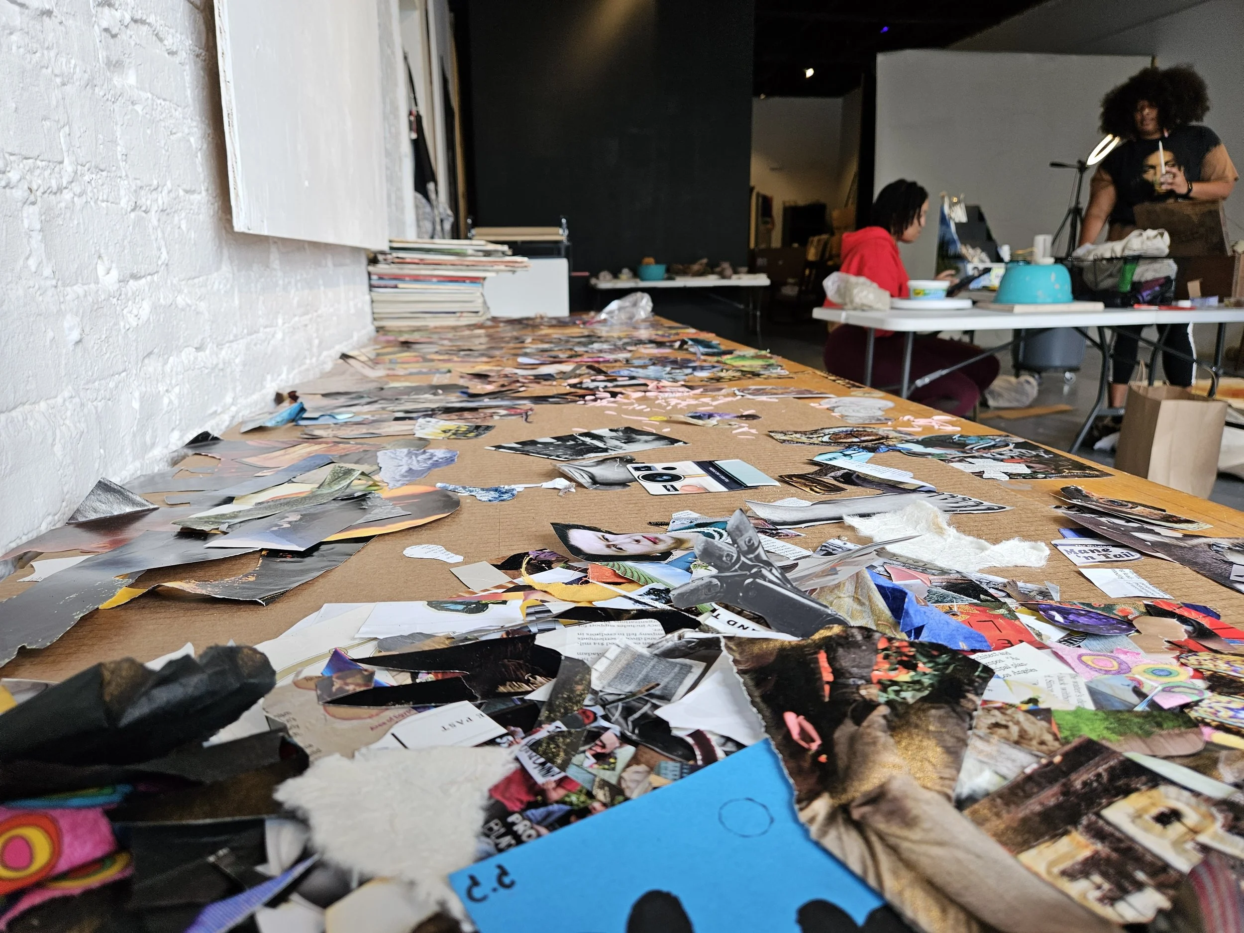 Image from the 2023 Residency with April Fitzpatrick and Robyn Gibson