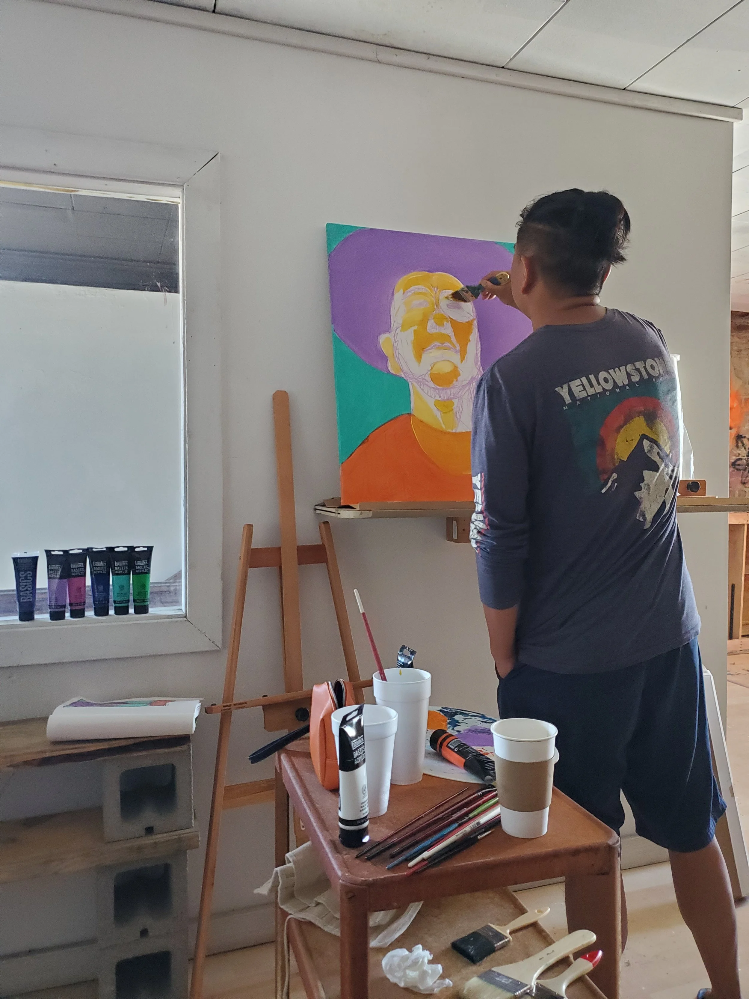 Image from the 2022 Residency with Hao 'Eric' Shi
