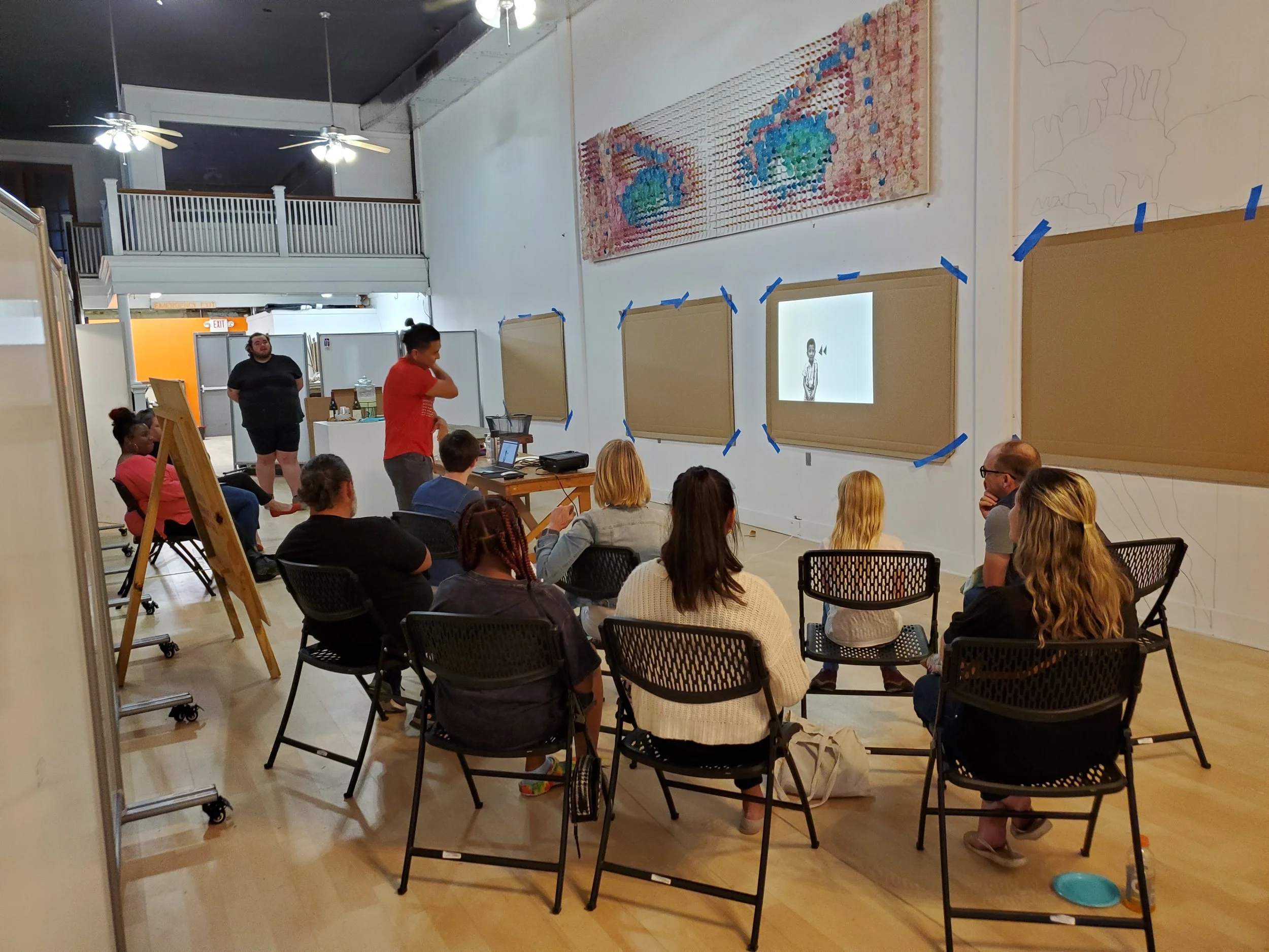 Image from the 2022 Residency with Hao 'Eric' Shi