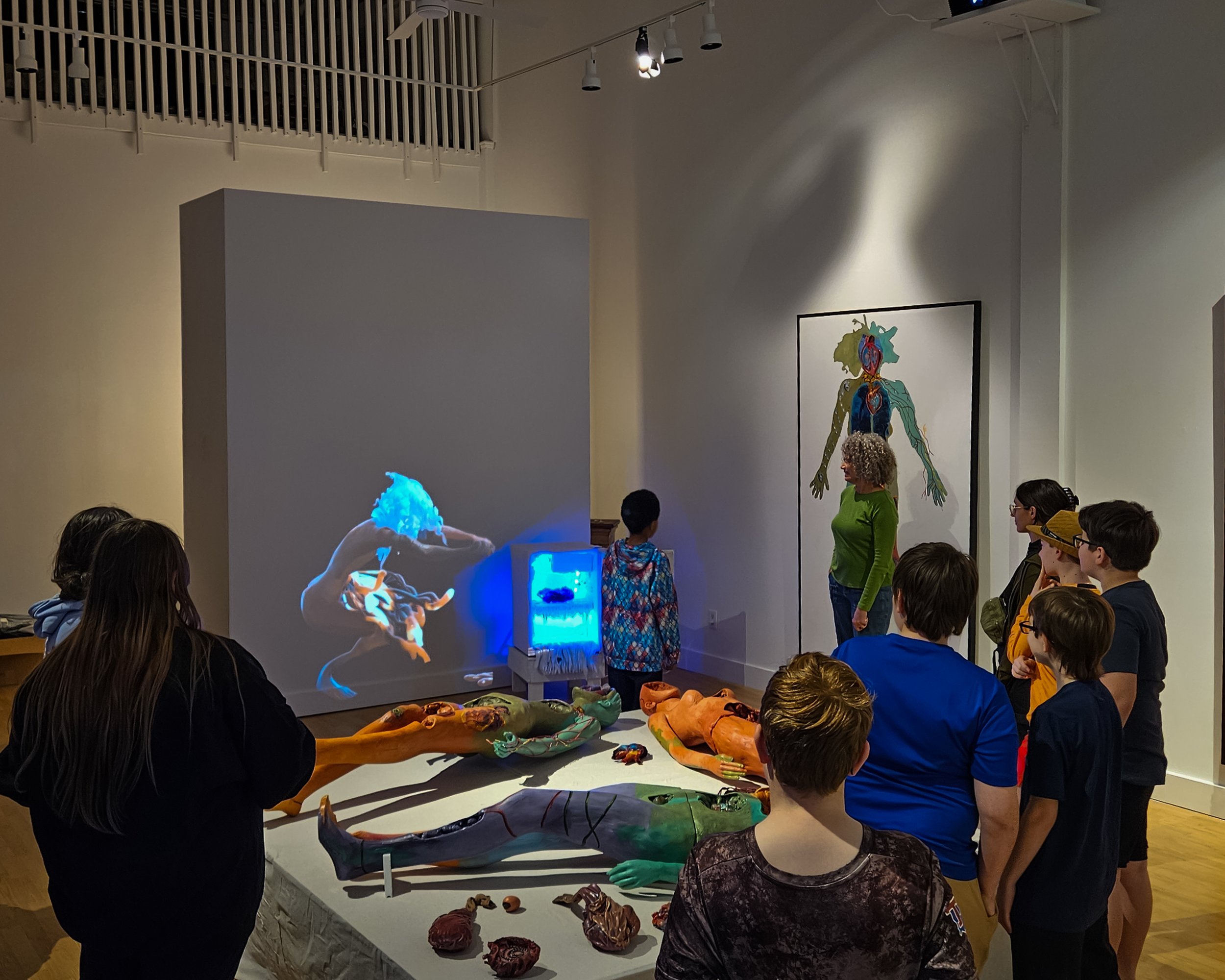 Image from the 2026 Residency with Carole Jolly and Zoe McCarthy