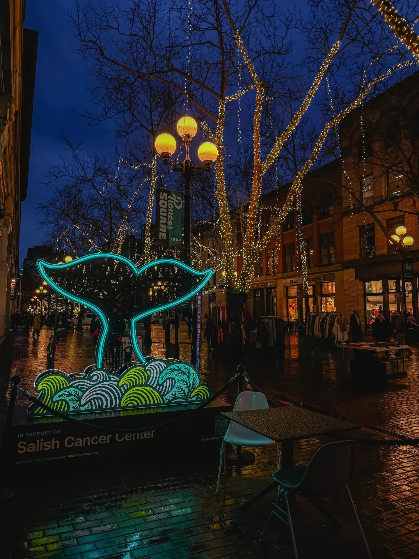 First Thursday Flukes! 🐳 I sea more coming to Seattle soon&hellip; 👀 Thanks to everyone who came through @h.o.m.e.t.e.a.m last night!