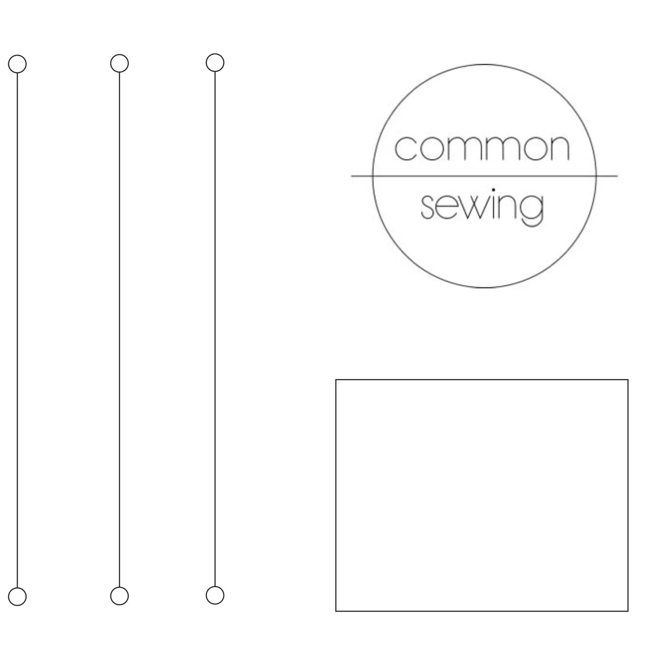 How to practice sewing:  Learn to Sew the basic stitches