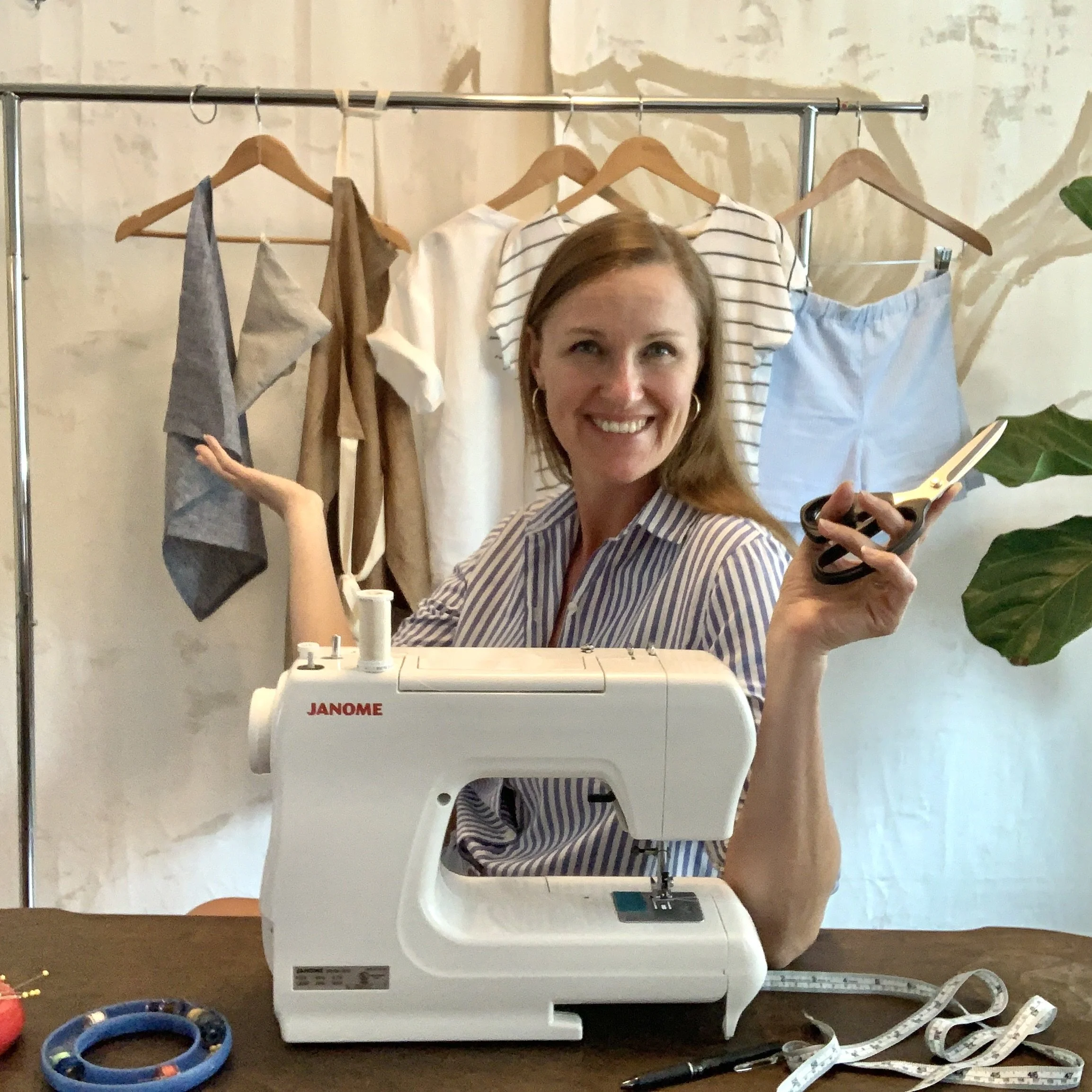 The space and the supplies that you need to sew 