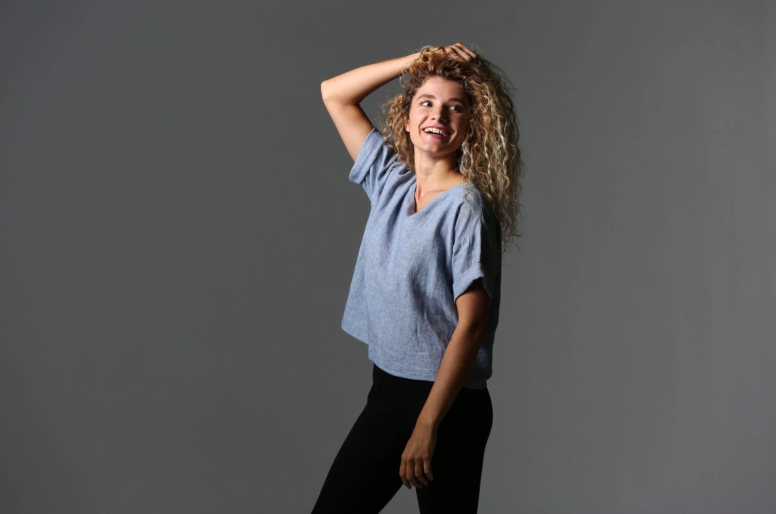 Basic Skill # 4 - The Perfect Tee.  basic garment building, easing sleeves & facings