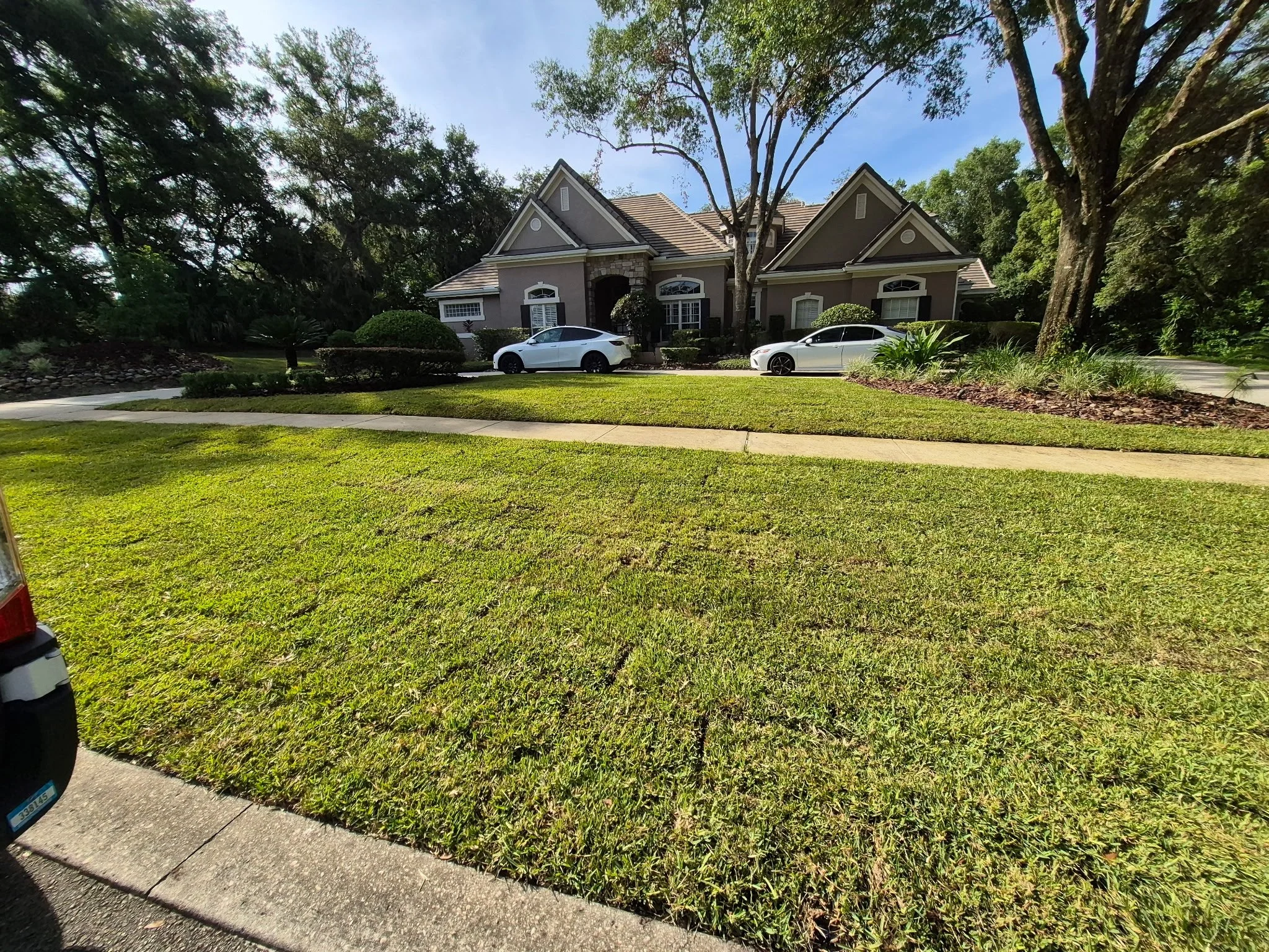 Markham Woods Sod Installation of Fresh St. Augustine Pro-Vista Sod