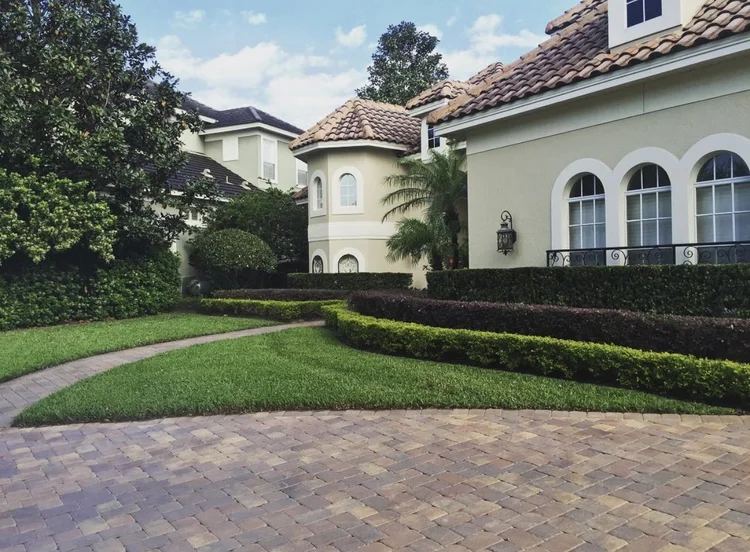 Estate landscape and lawn maintenance by Michael Geist's Yard Works in Winter Park