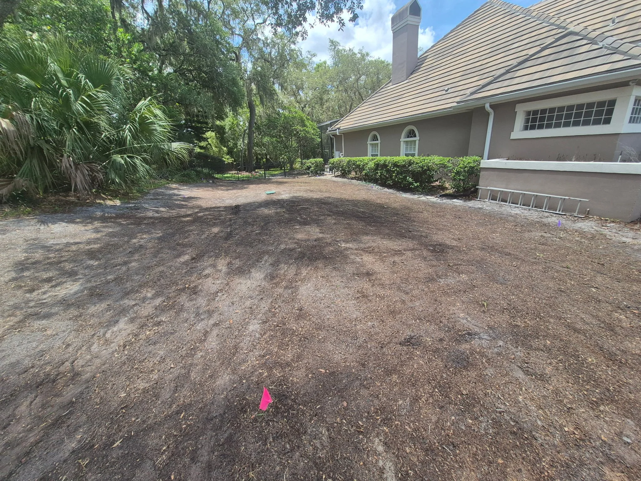 Sod Installation of St. Augustine  Pro Vista Sod In Markham Woods . Sod Installation completed by Michael Geist's Yard Works who is based out of Oviedo Florida but services Oviedo , Winter Park,  Lake Nona , Winter Springs and Lake Mary /Heathrow /Ma