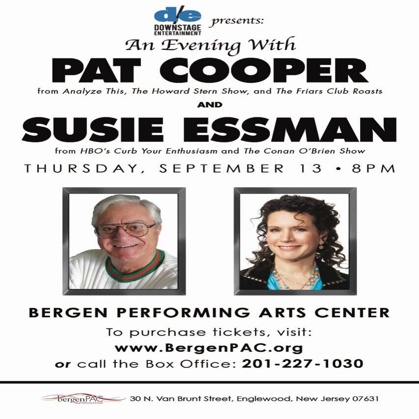 Pat Cooper &amp; Susie Essman - Bergen PAC