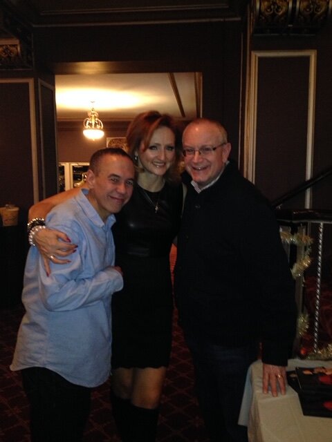 Gilbert Gottfried, Sherry Davey &amp; Harlan Halper