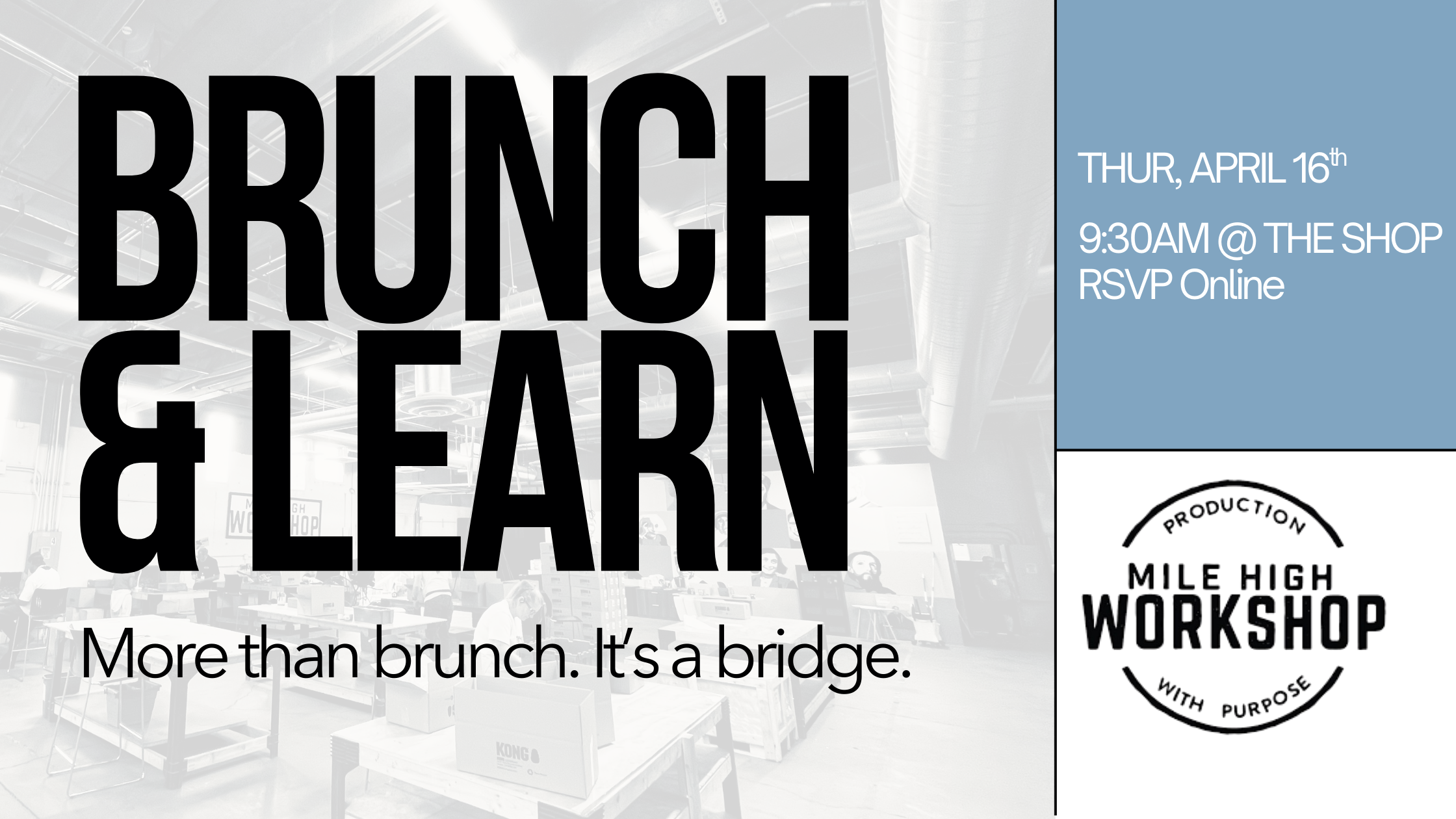 April Brunch &amp; Learn