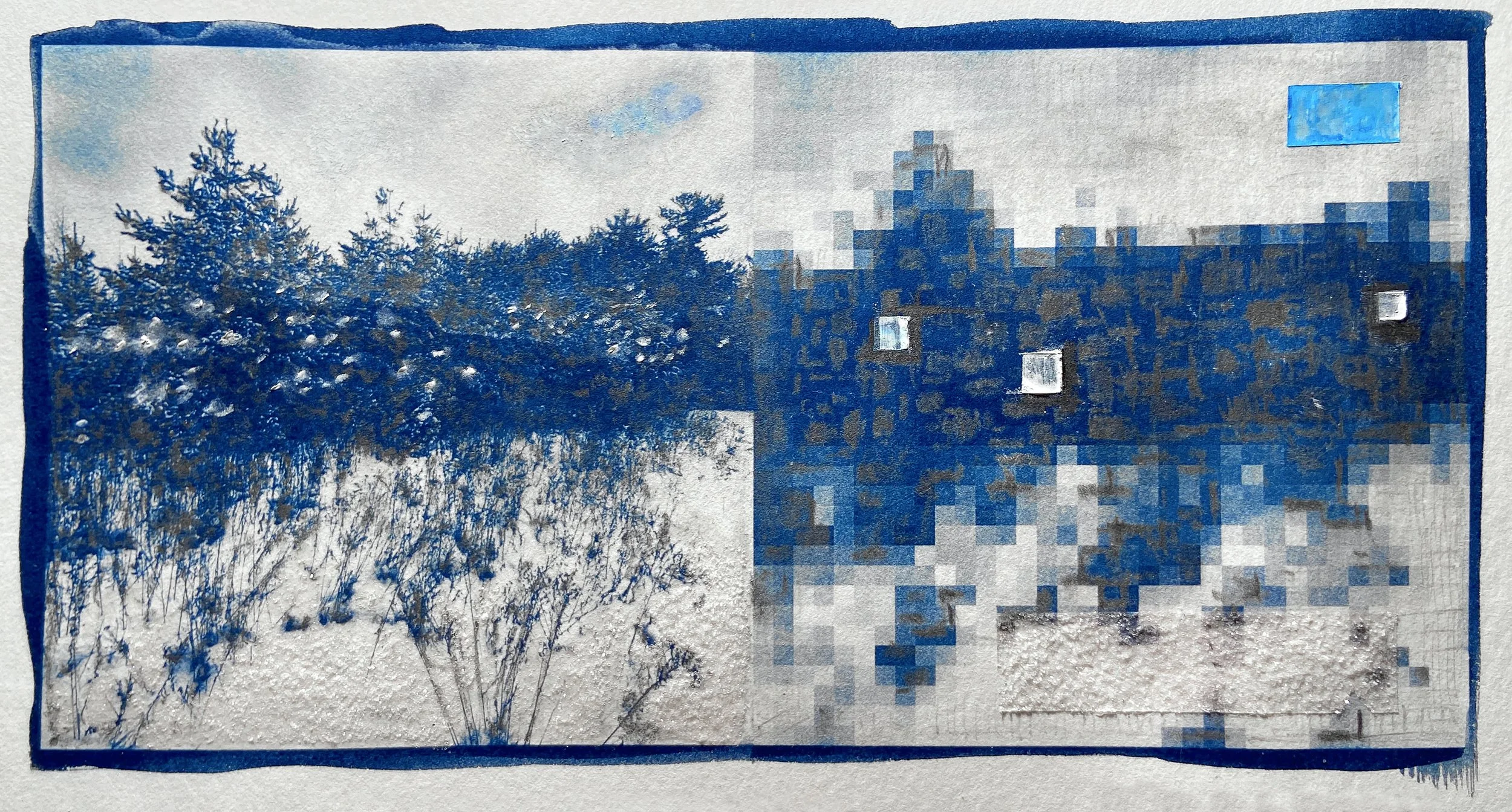 LH/RH Stereograph Canadian Landscape