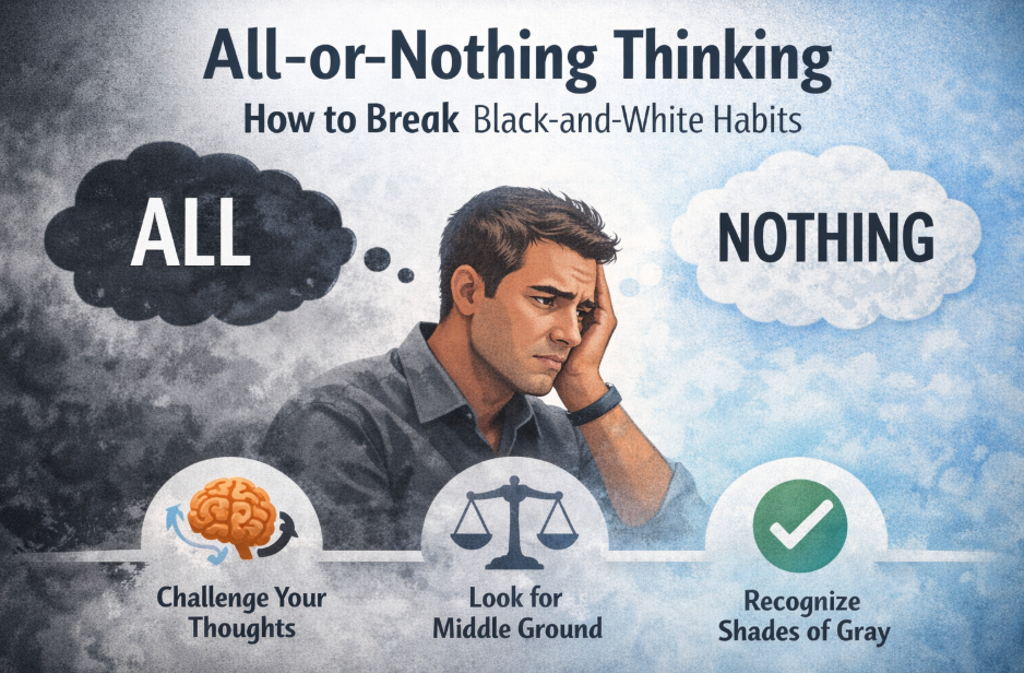 All-or-Nothing Thinking: How to Break Black-and-White Habits