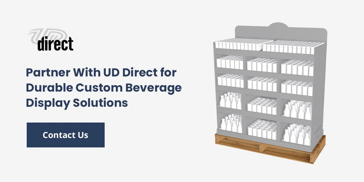 Partner with UD-Direct for durable beverage display solutions