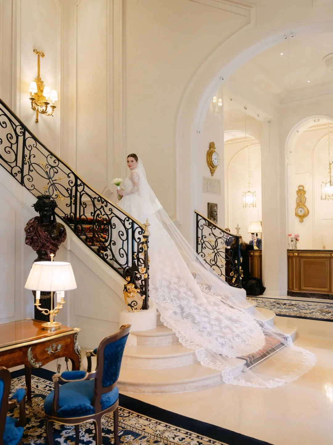 Getting ready at the Ritz for your Paris wedding is something truly special. Opened in 1898, the hotel carries a rich history that you can genuinely feel the moment you step in. 

I have always been drawn to this place and it&rsquo;s unique atmosph&e