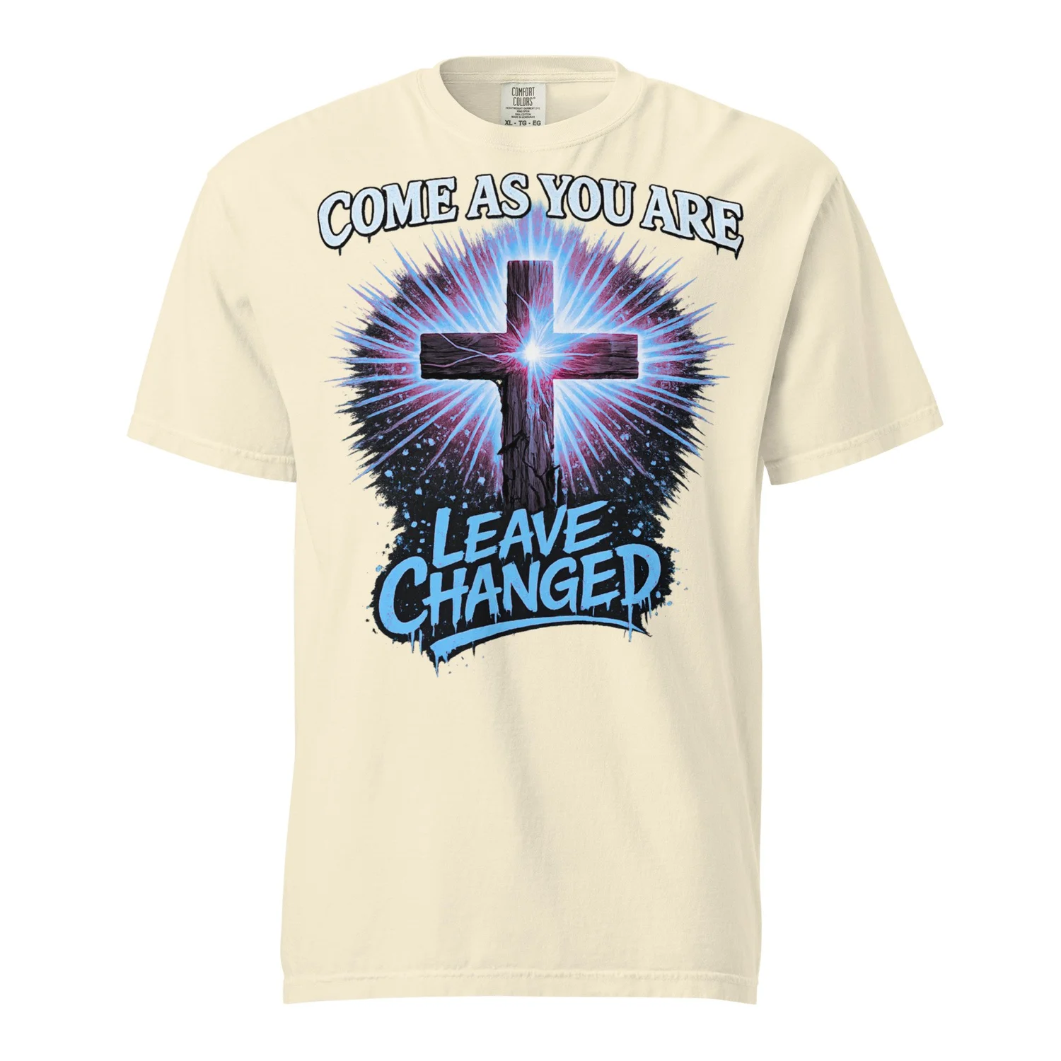 Come as You Are Cross CC Blue
