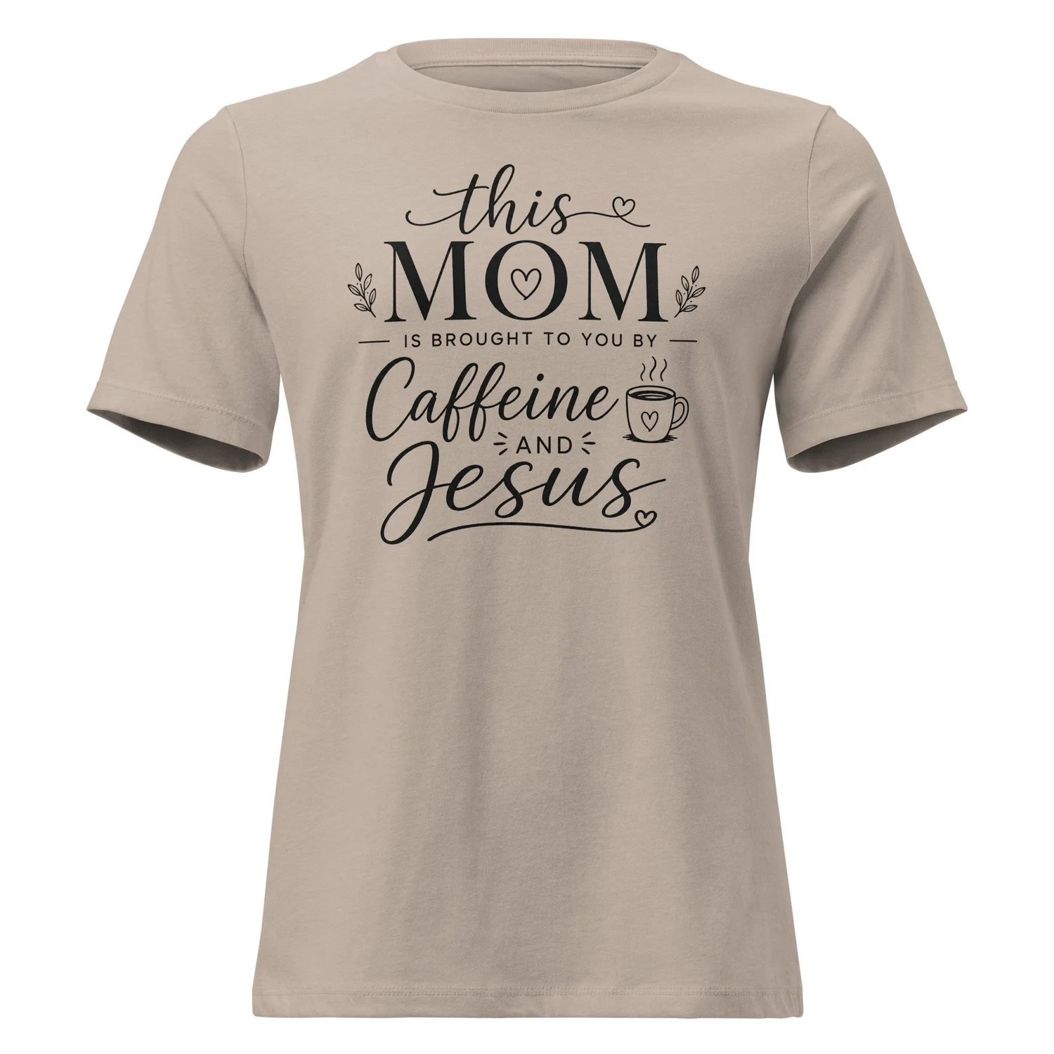 Powered by Caffeine & Jesus Tee