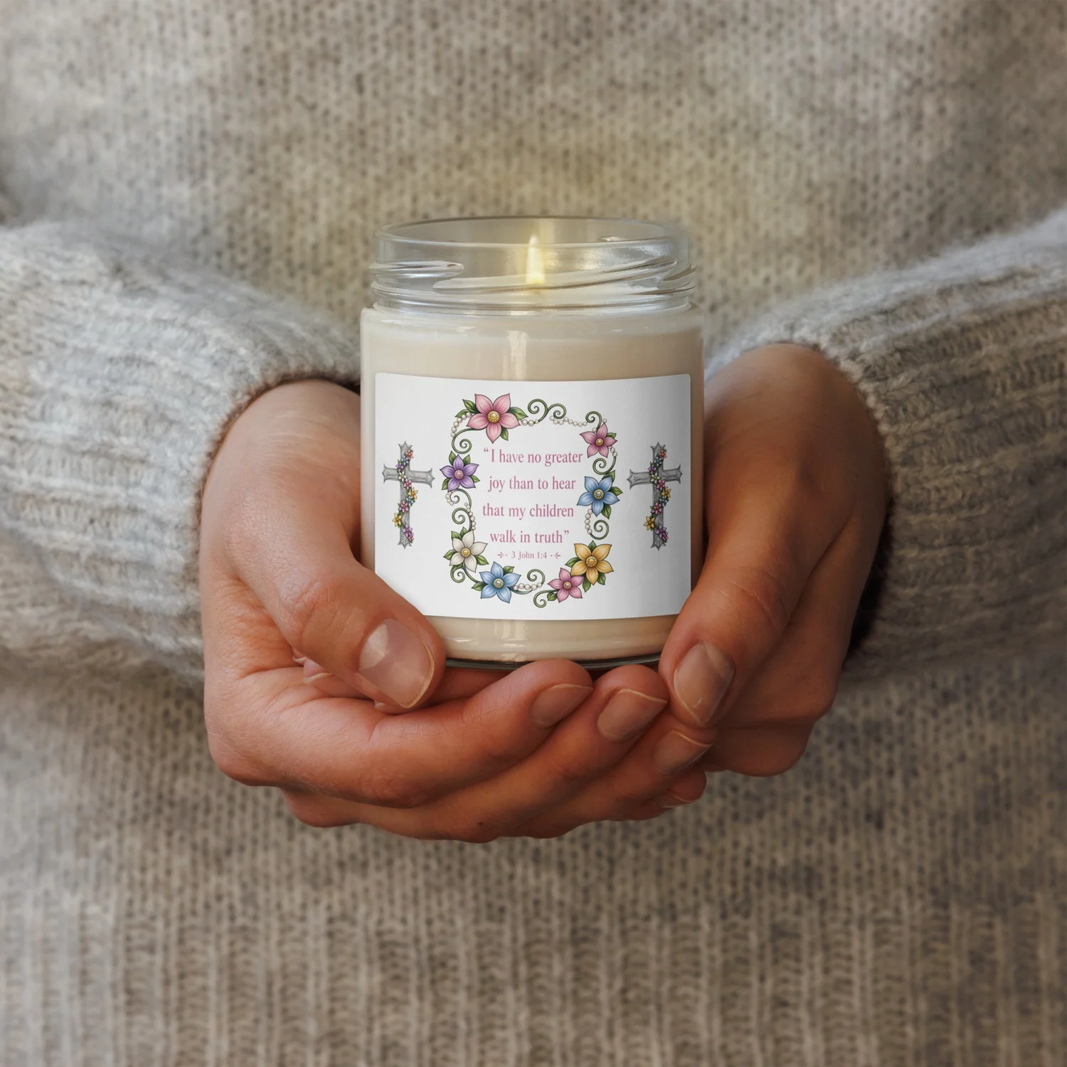 No Greater Joy Scented Soy Candle