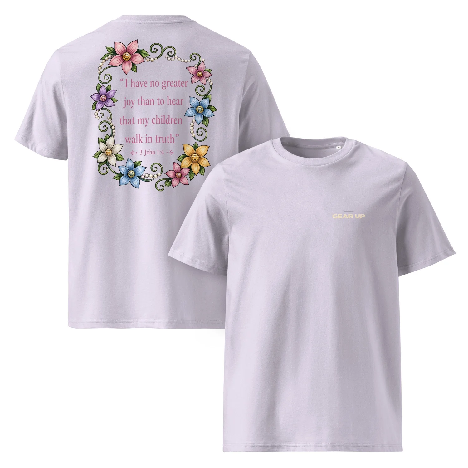 Rooted in Truth Floral Tee — Unisex