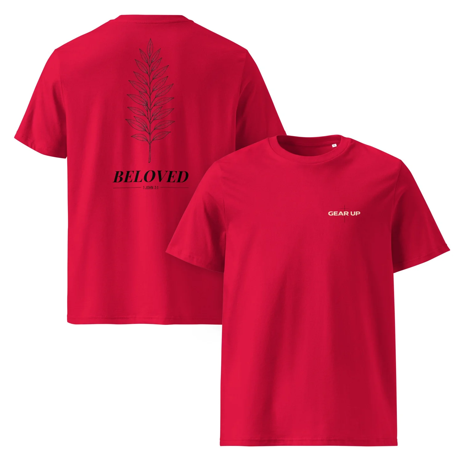 Beloved Scripture Tee — Unisex