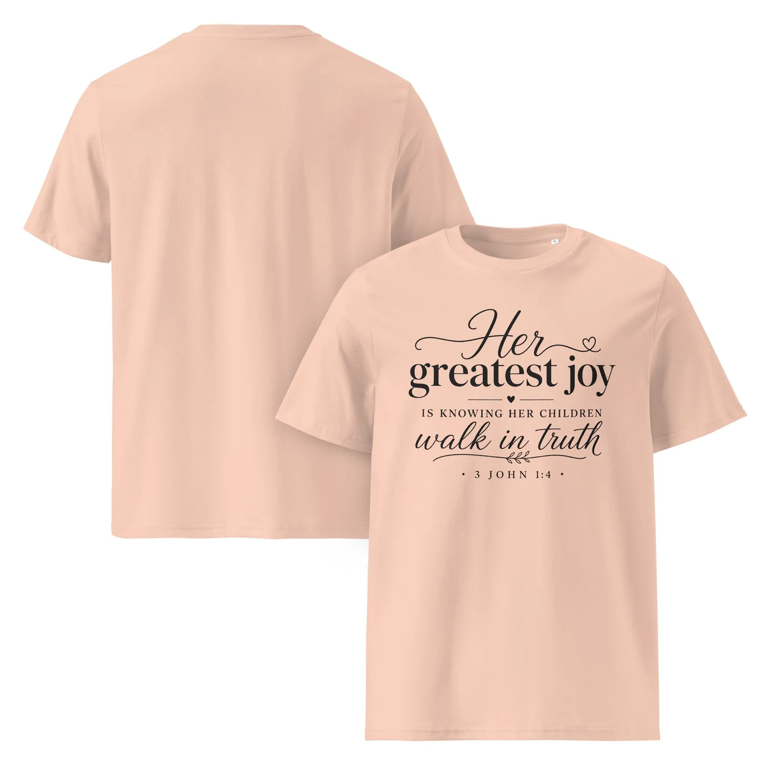 Greatest Joy Scripture Tee — Unisex