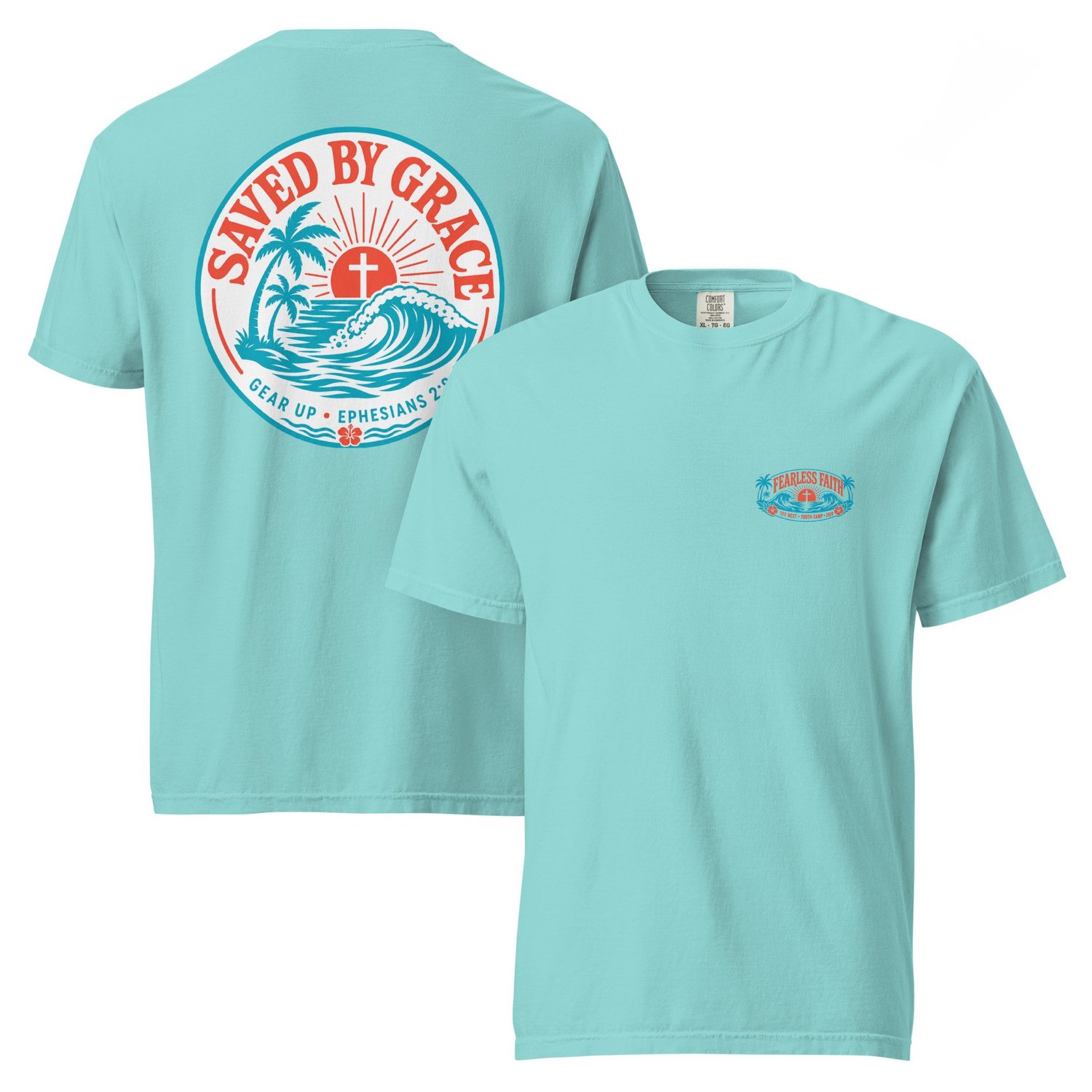 Saved by Grace Heavyweight Tee
