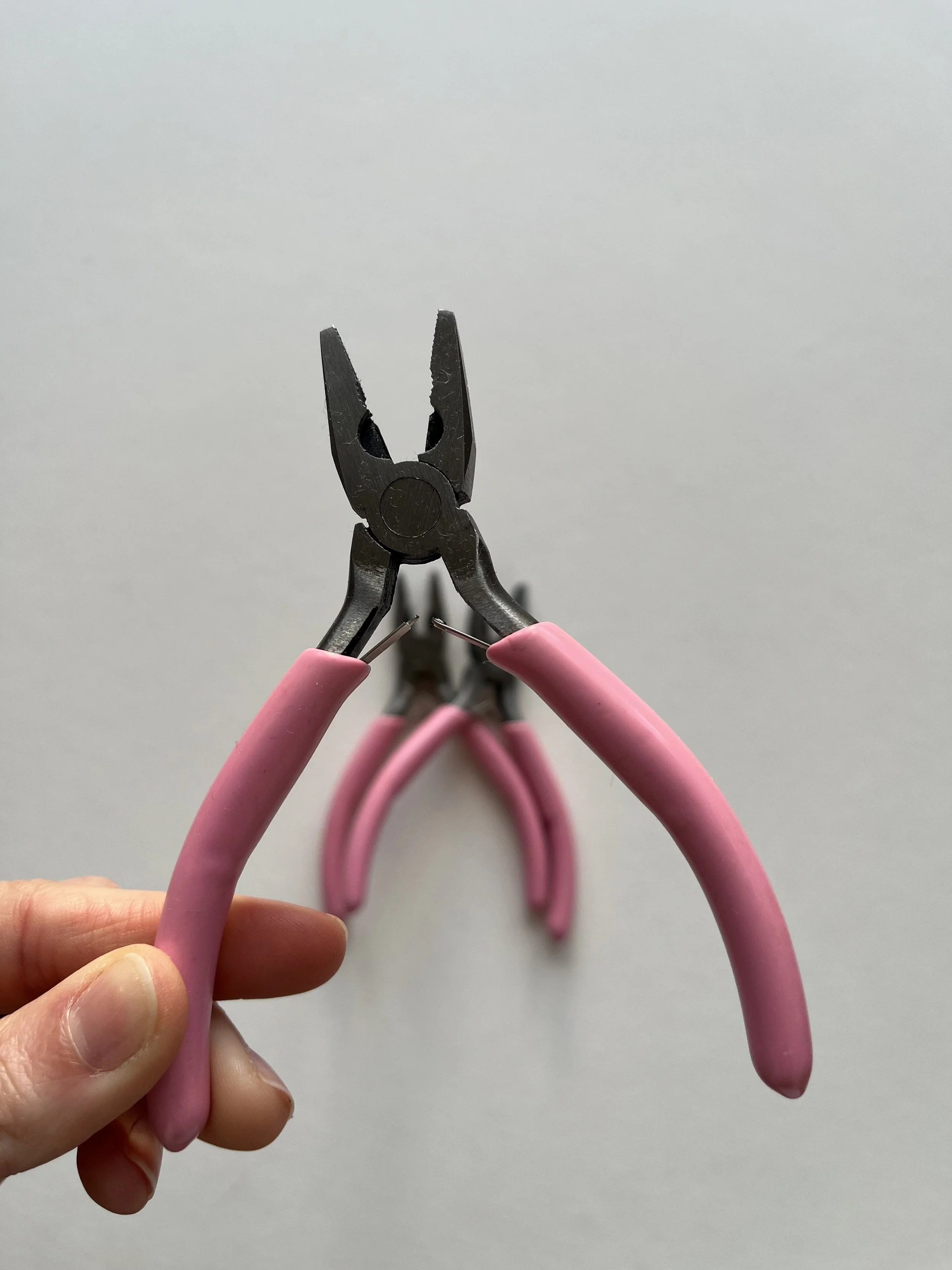 Pink Square Nose Pliers