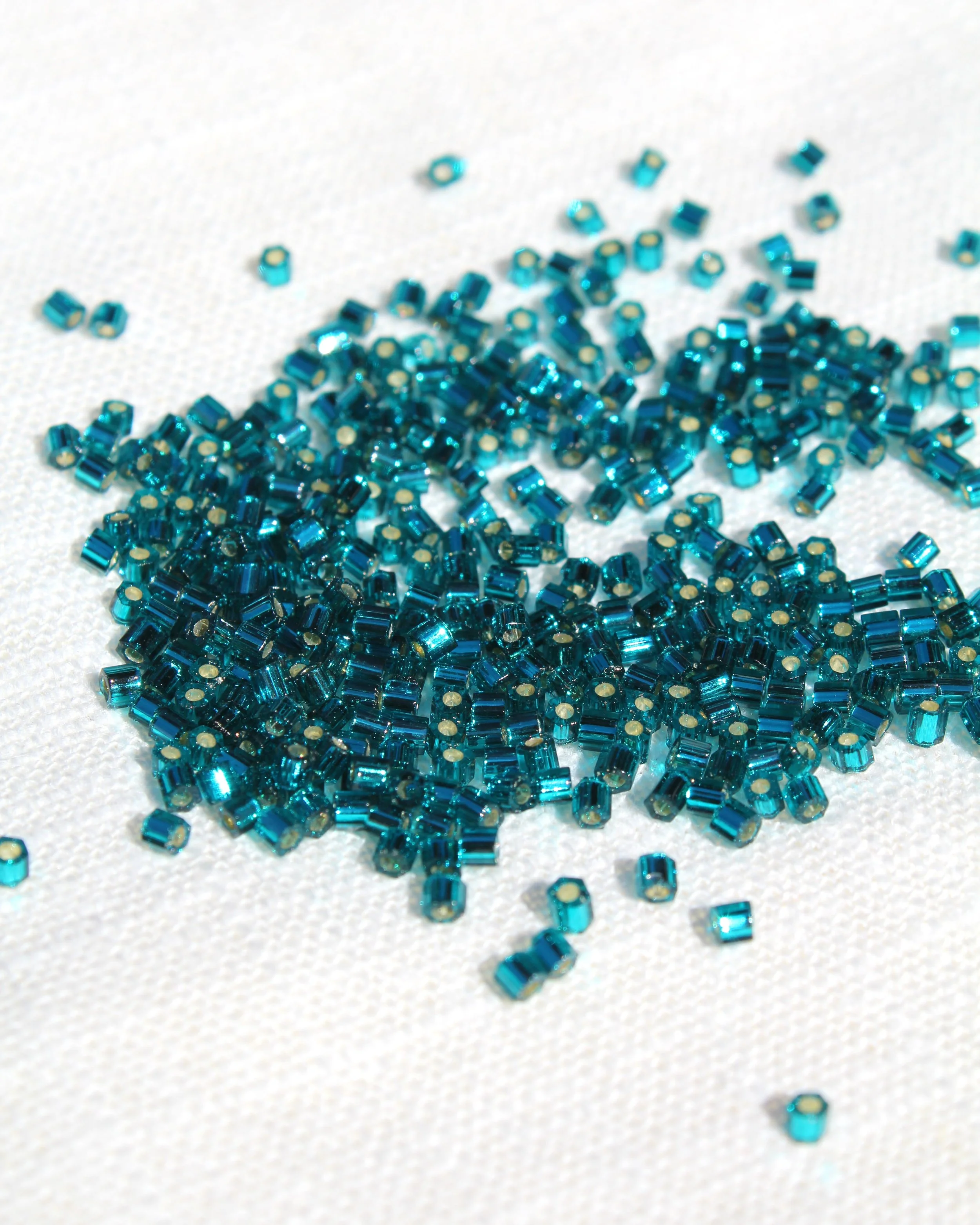 Turquoise Size 11 Hex Beads