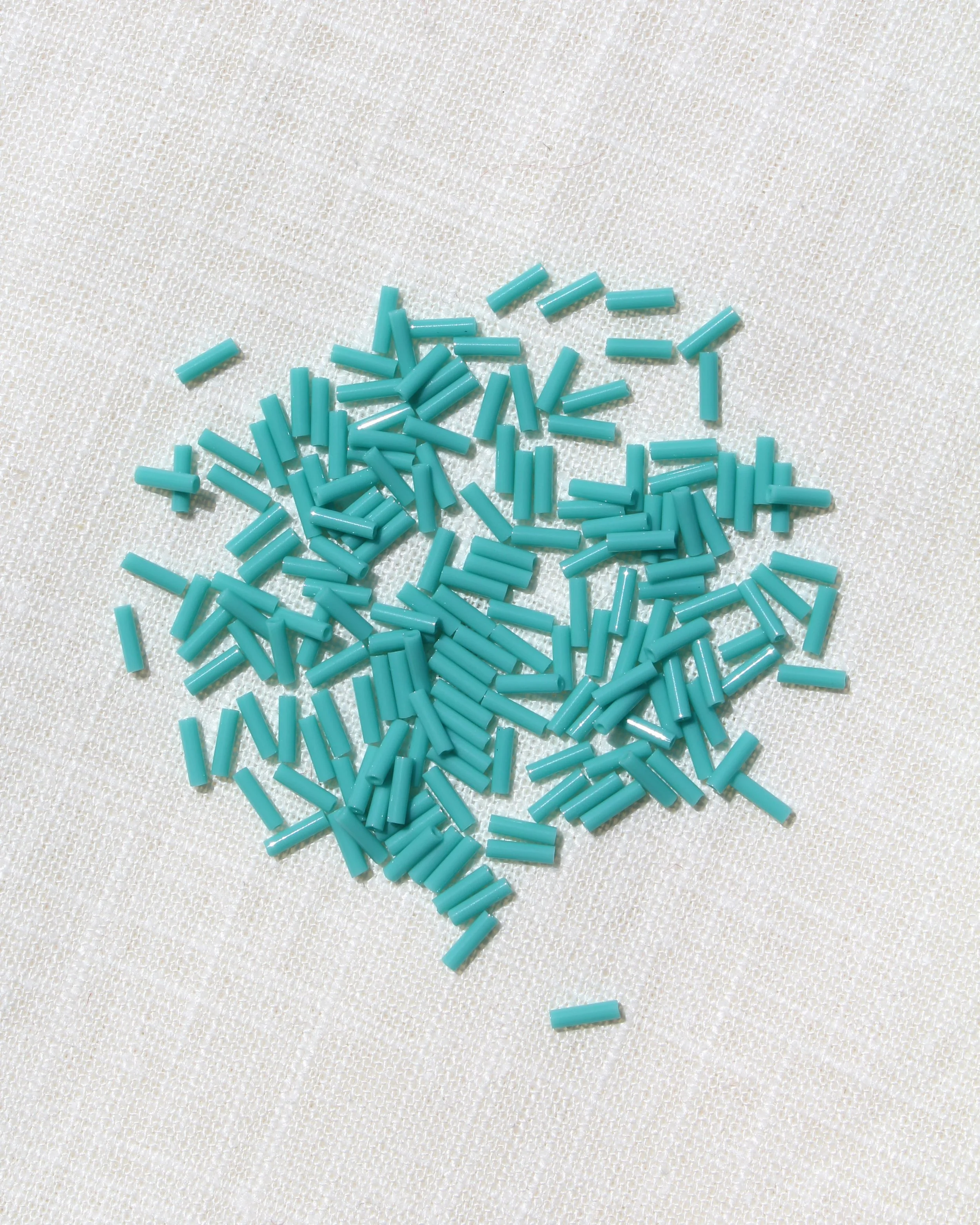 Turquoise Bugle Beads